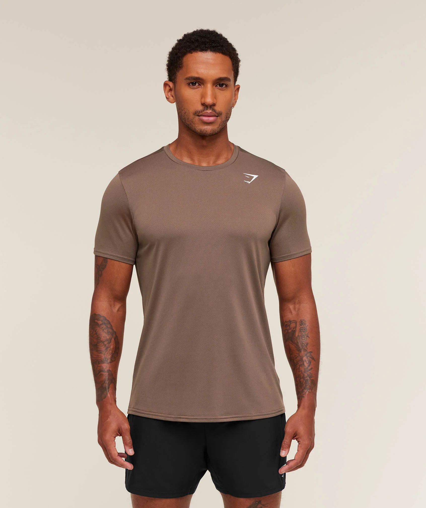 Gymshark Arrival T-Shirt - Soft Brown - Image 4