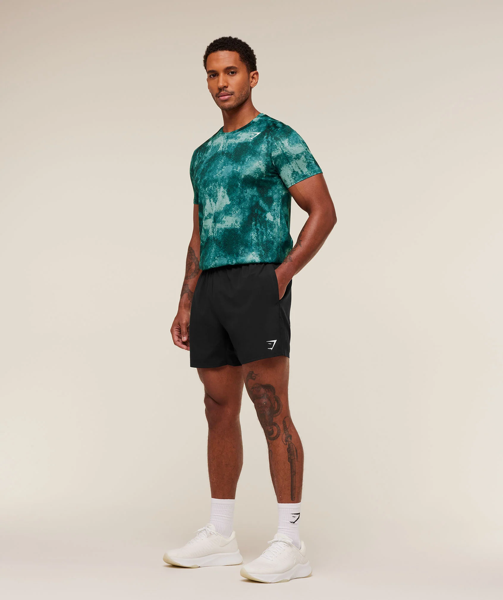 Gymshark Arrival T-Shirt - Muted Teal - Image 5