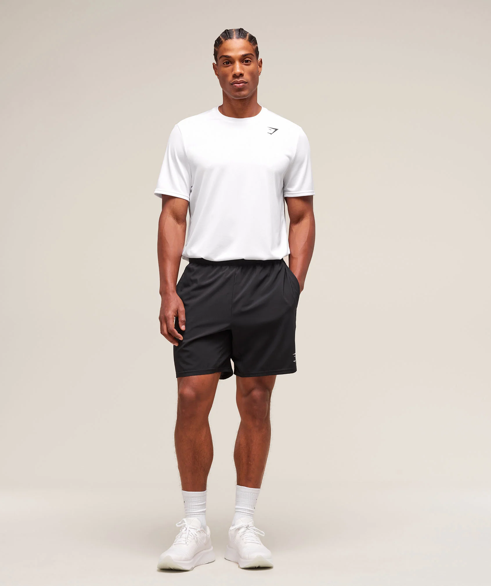 Gymshark Arrival T-Shirt (Tall) - White - Image 3