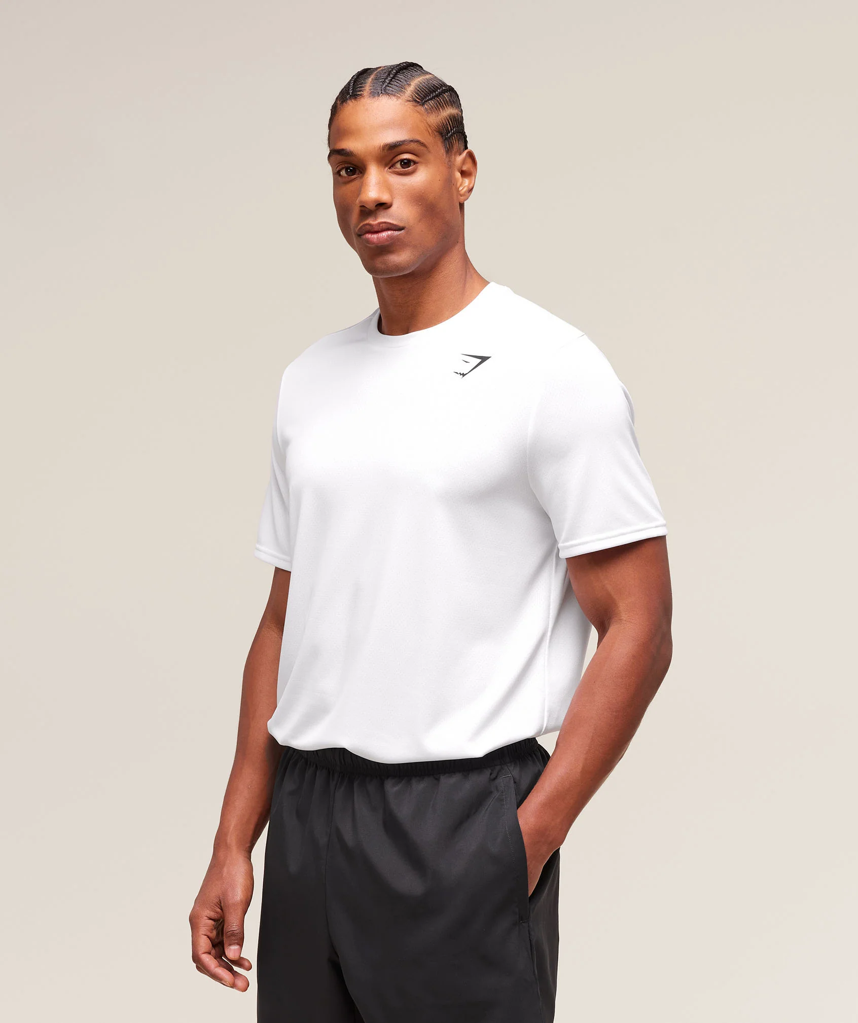 Gymshark Arrival T-Shirt (Tall) - White - Image 4