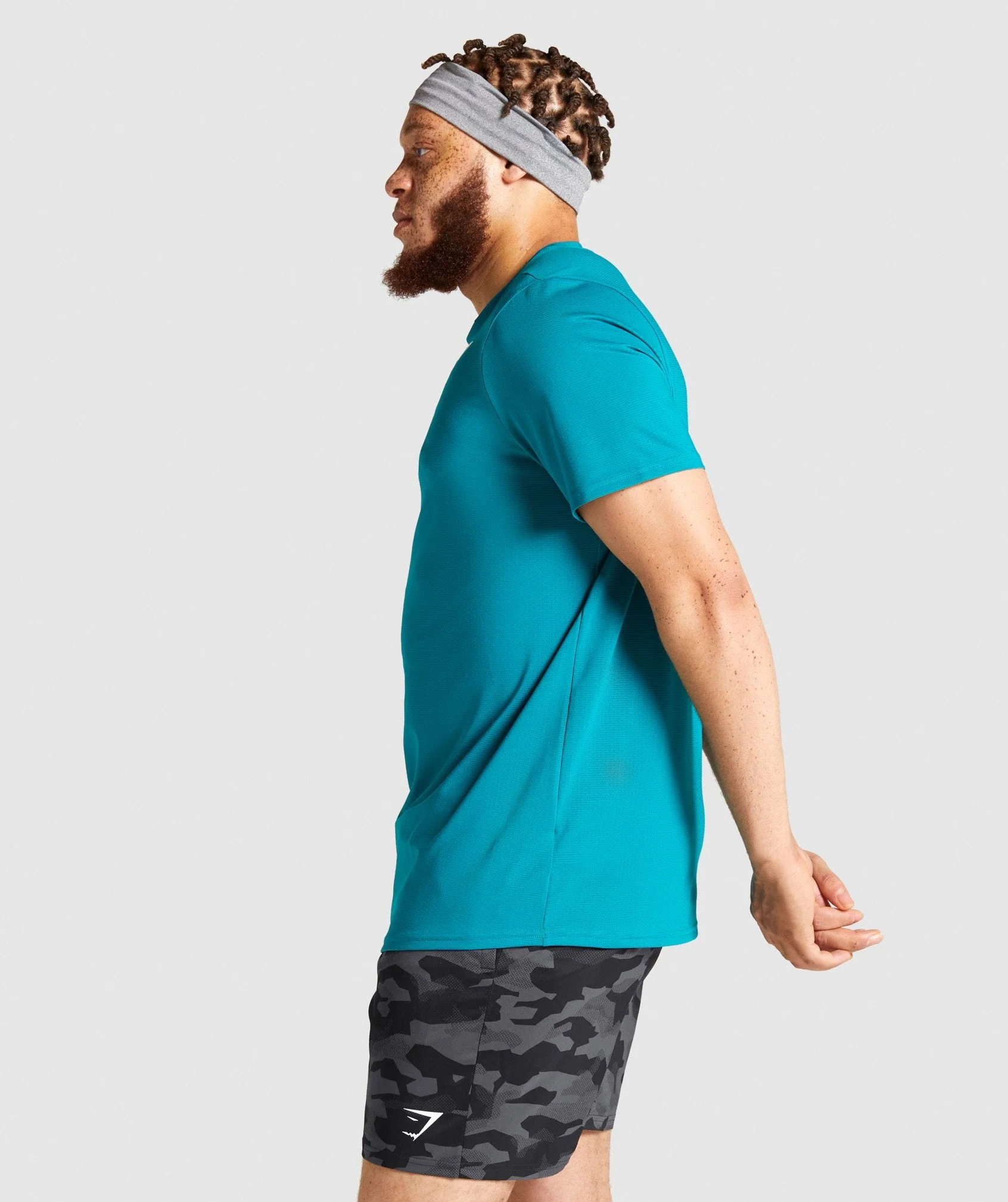 Gymshark Arrival T-Shirt - Teal - Image 3