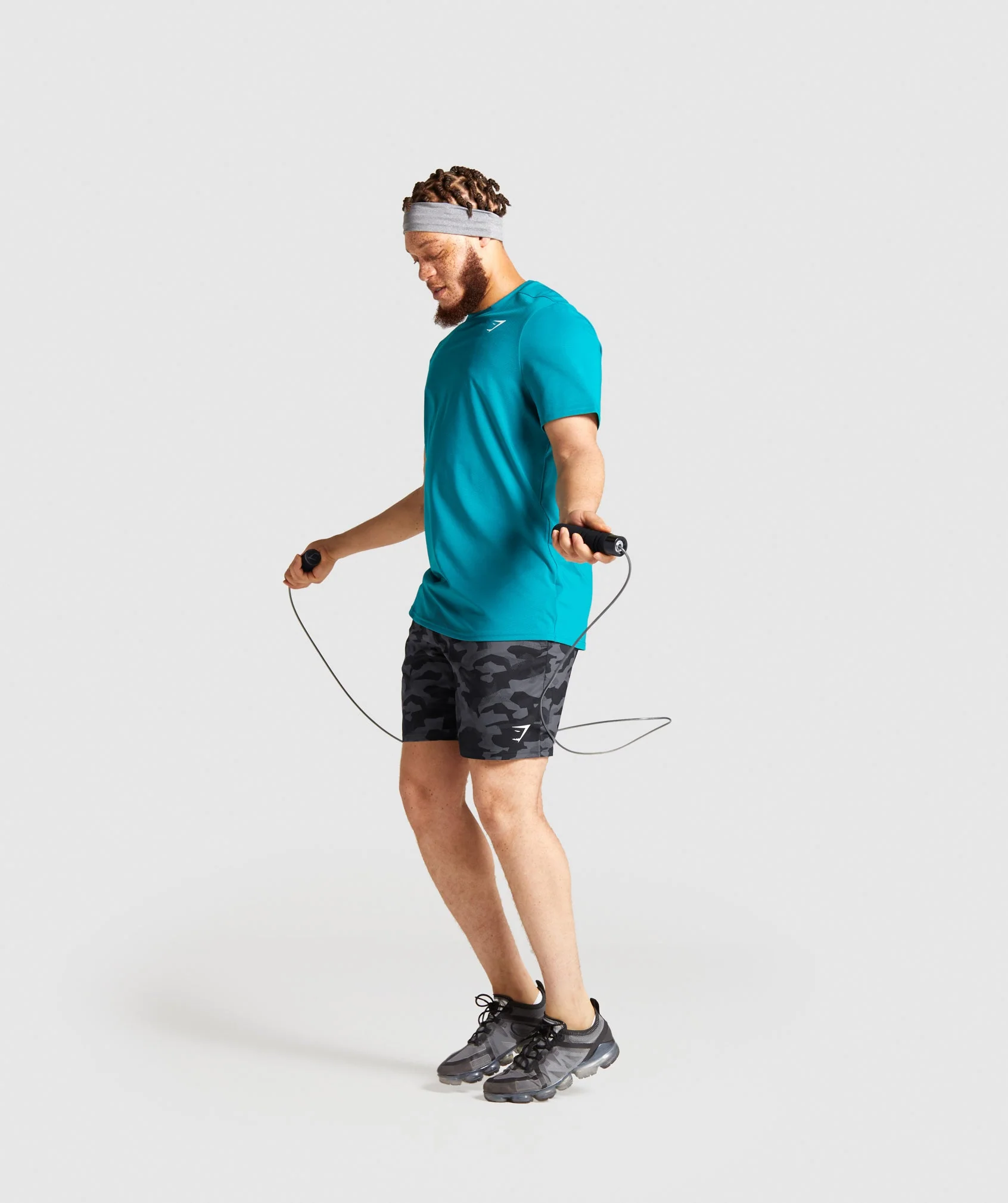 Gymshark Arrival T-Shirt - Teal - Image 4