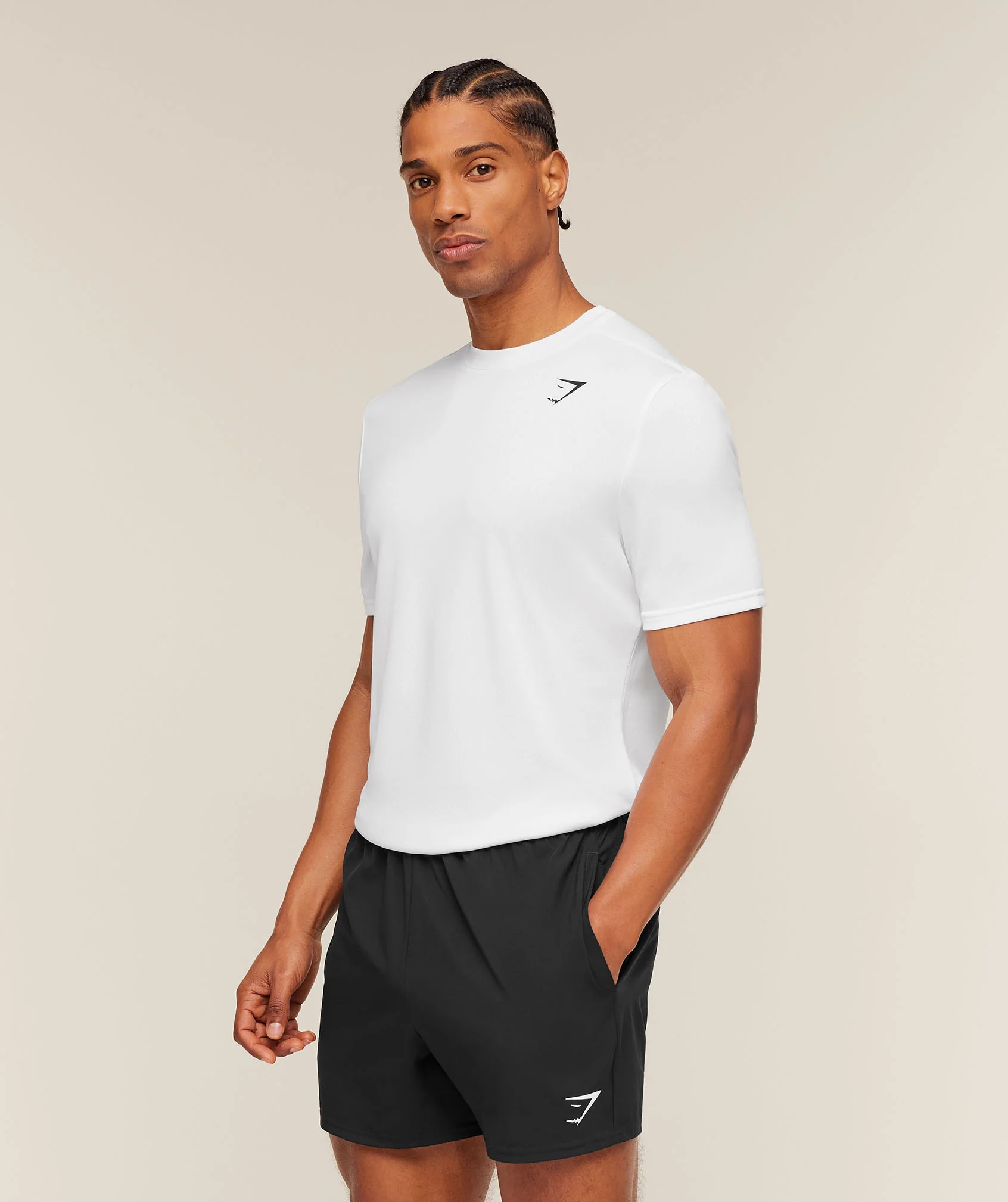 Gymshark Arrival T-Shirt - White - Image 3