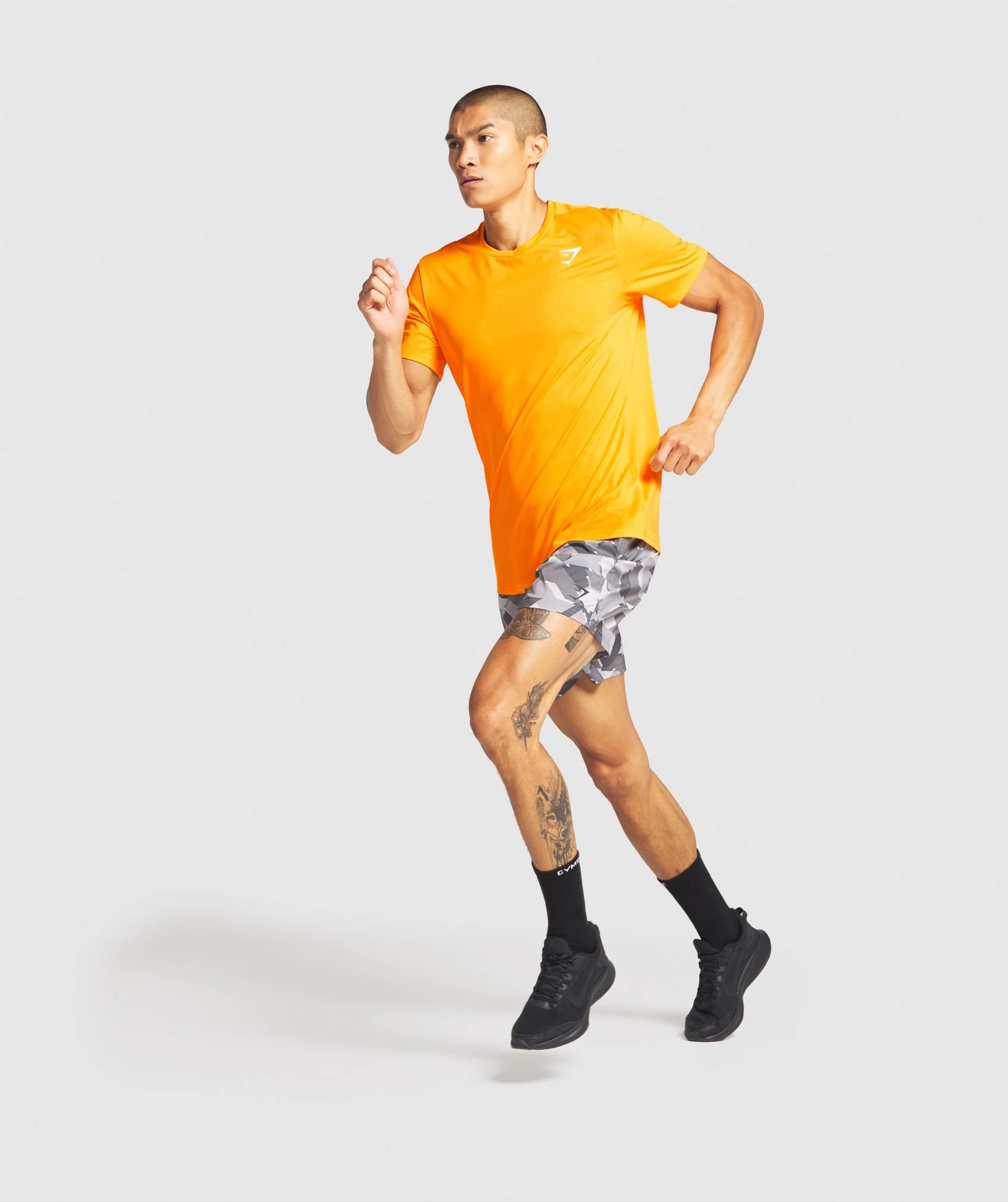 Gymshark Arrival T-Shirt - Orange - Image 4