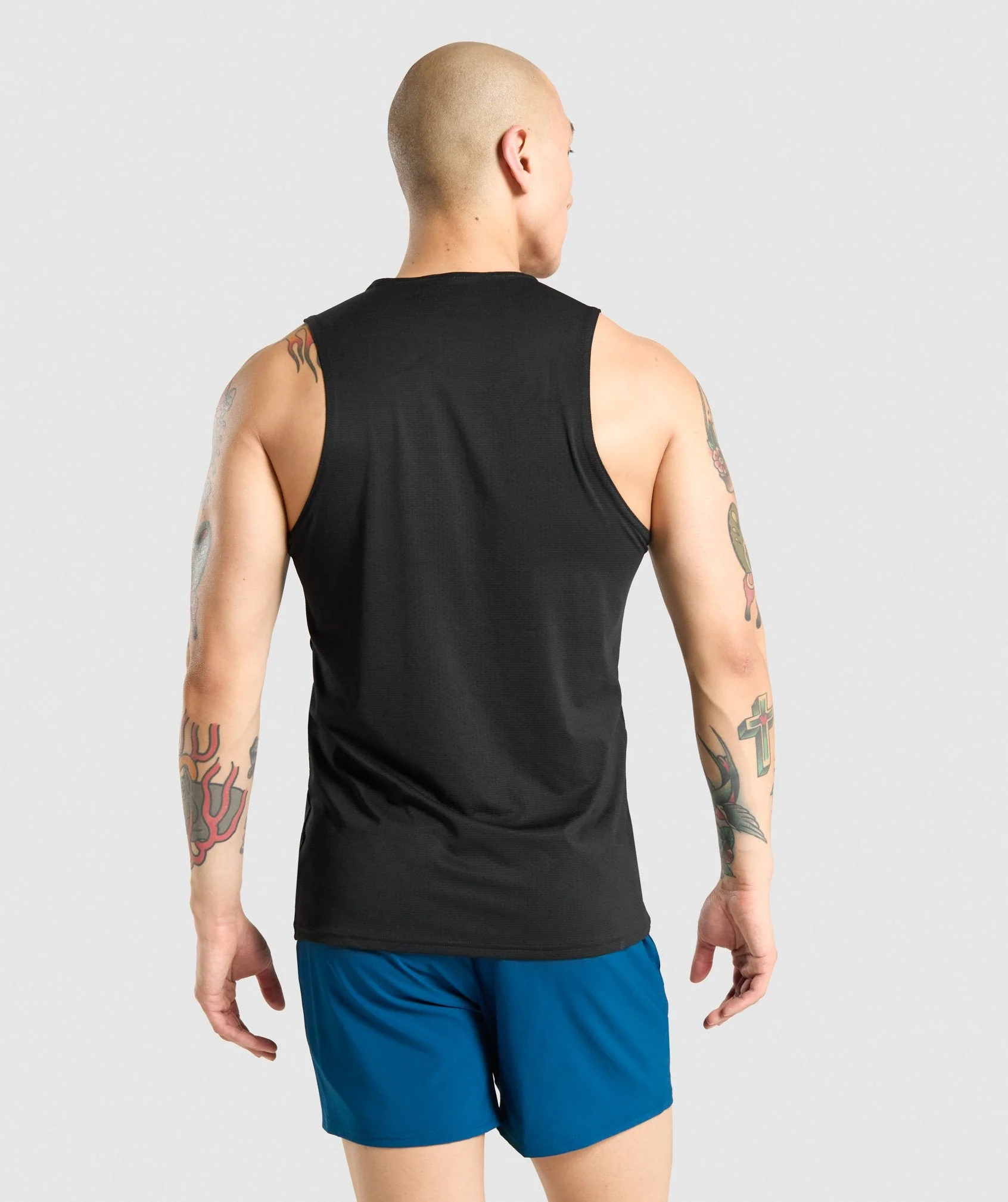 Gymshark Arrival Tank - Black - Image 2