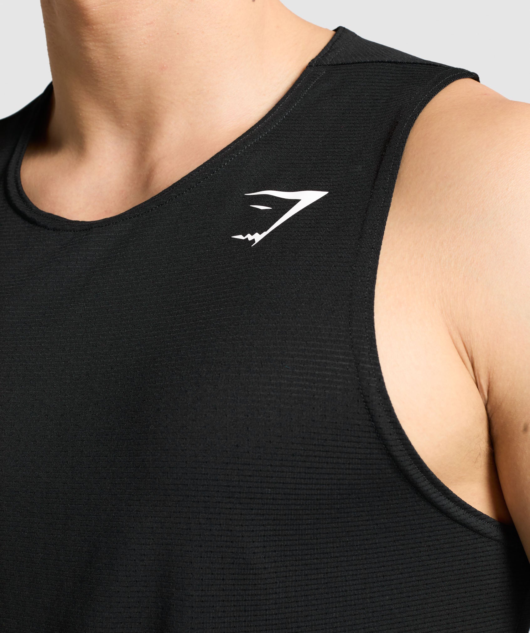 Gymshark Arrival Tank - Black - Image 5