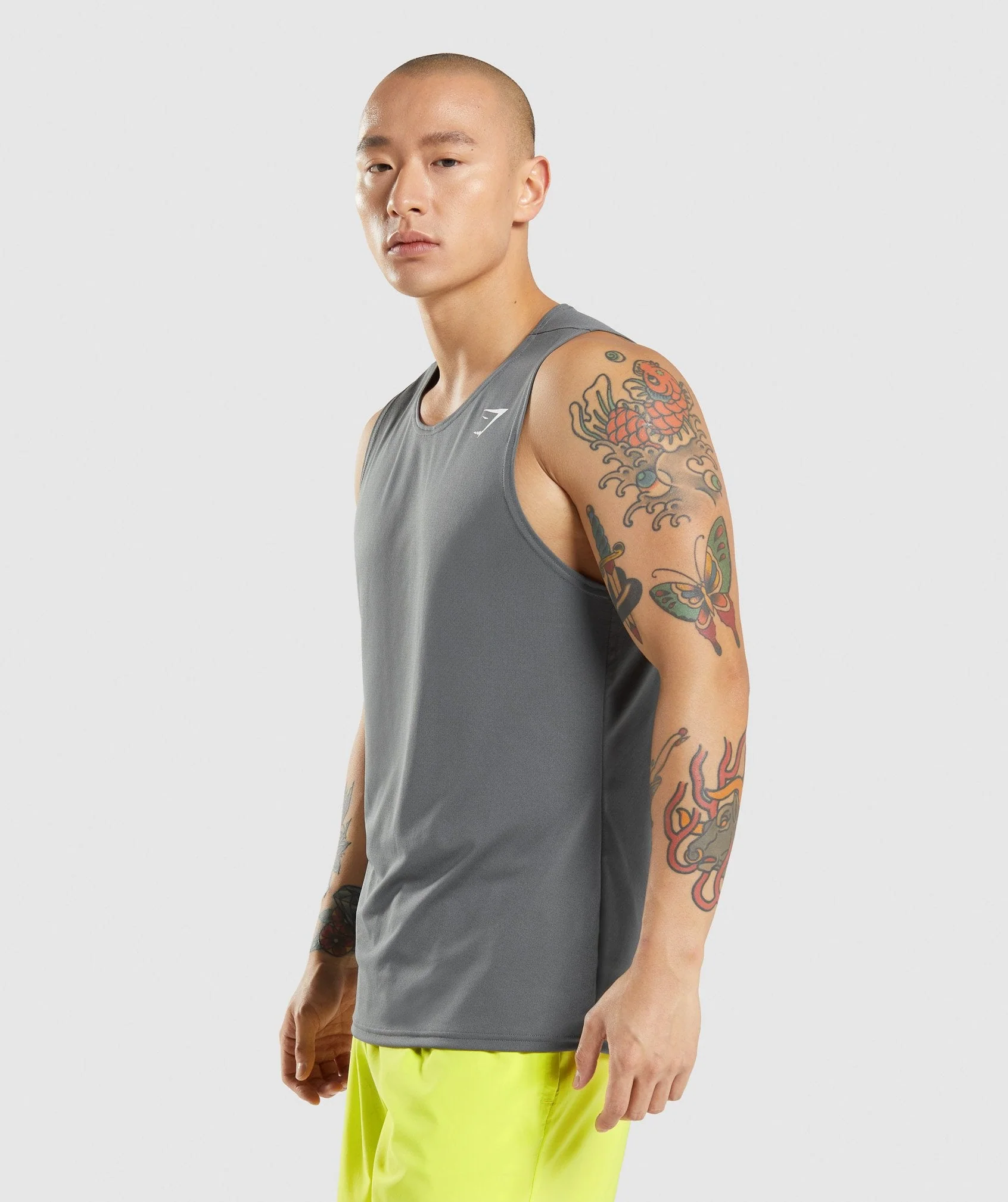 Gymshark Arrival Tank - Grey - Image 3