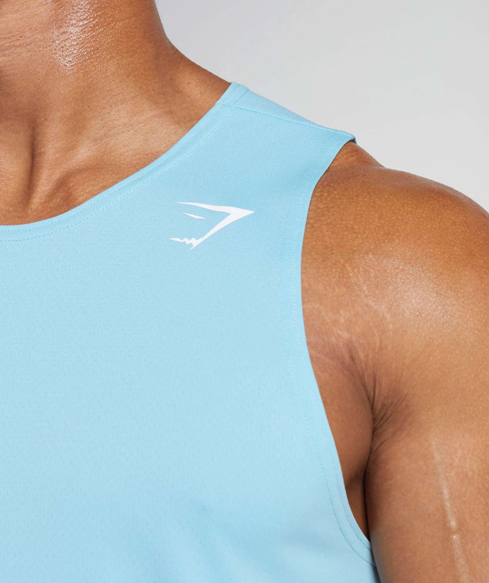 Gymshark Arrival Tank - Iceberg Blue - Image 3