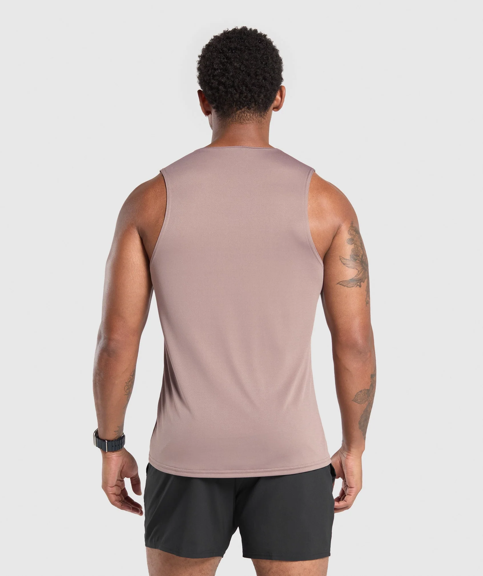 Gymshark Arrival Tank - Powder Mauve - Image 2