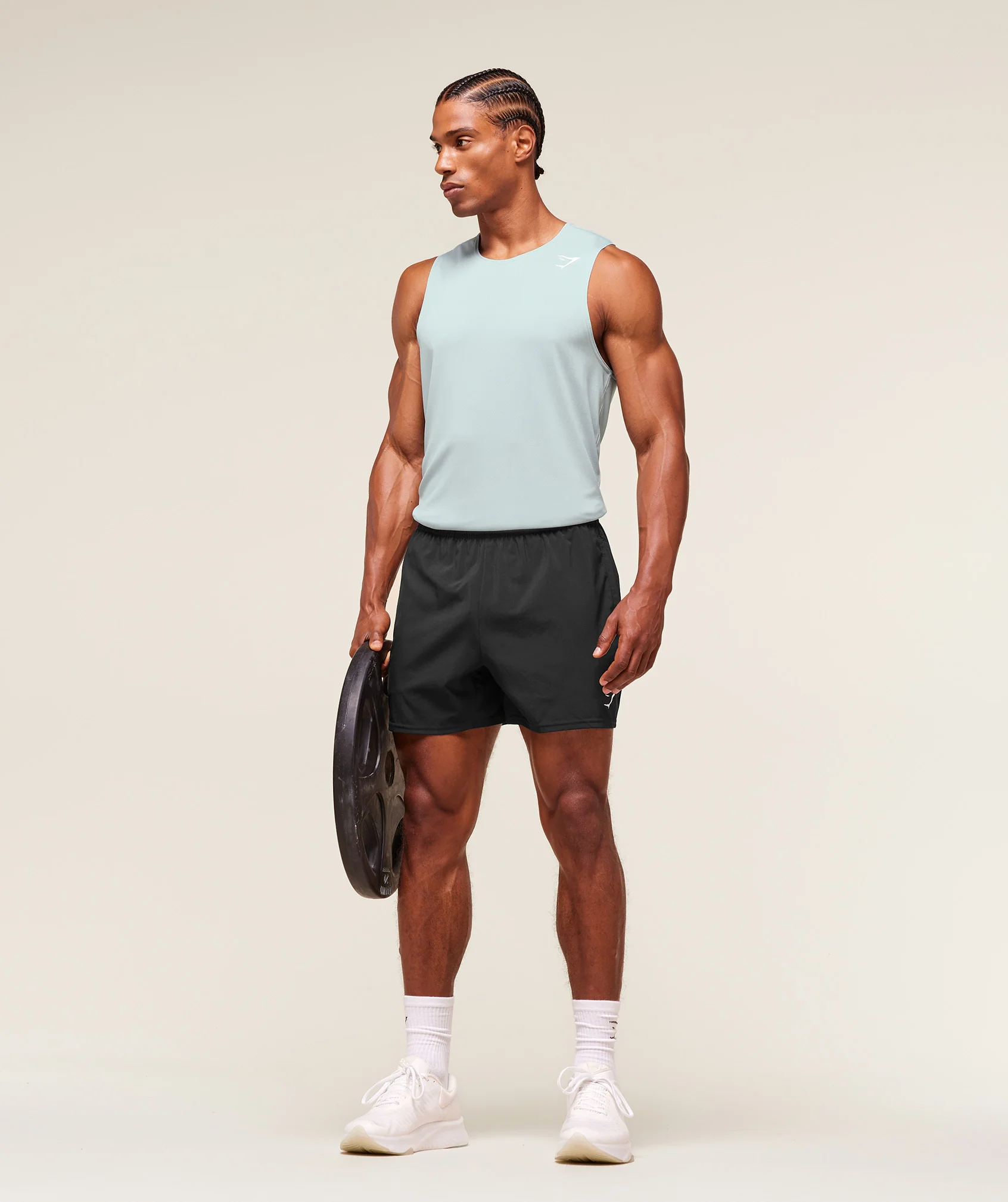 Gymshark Arrival Tank - Smoke Blue - Image 6
