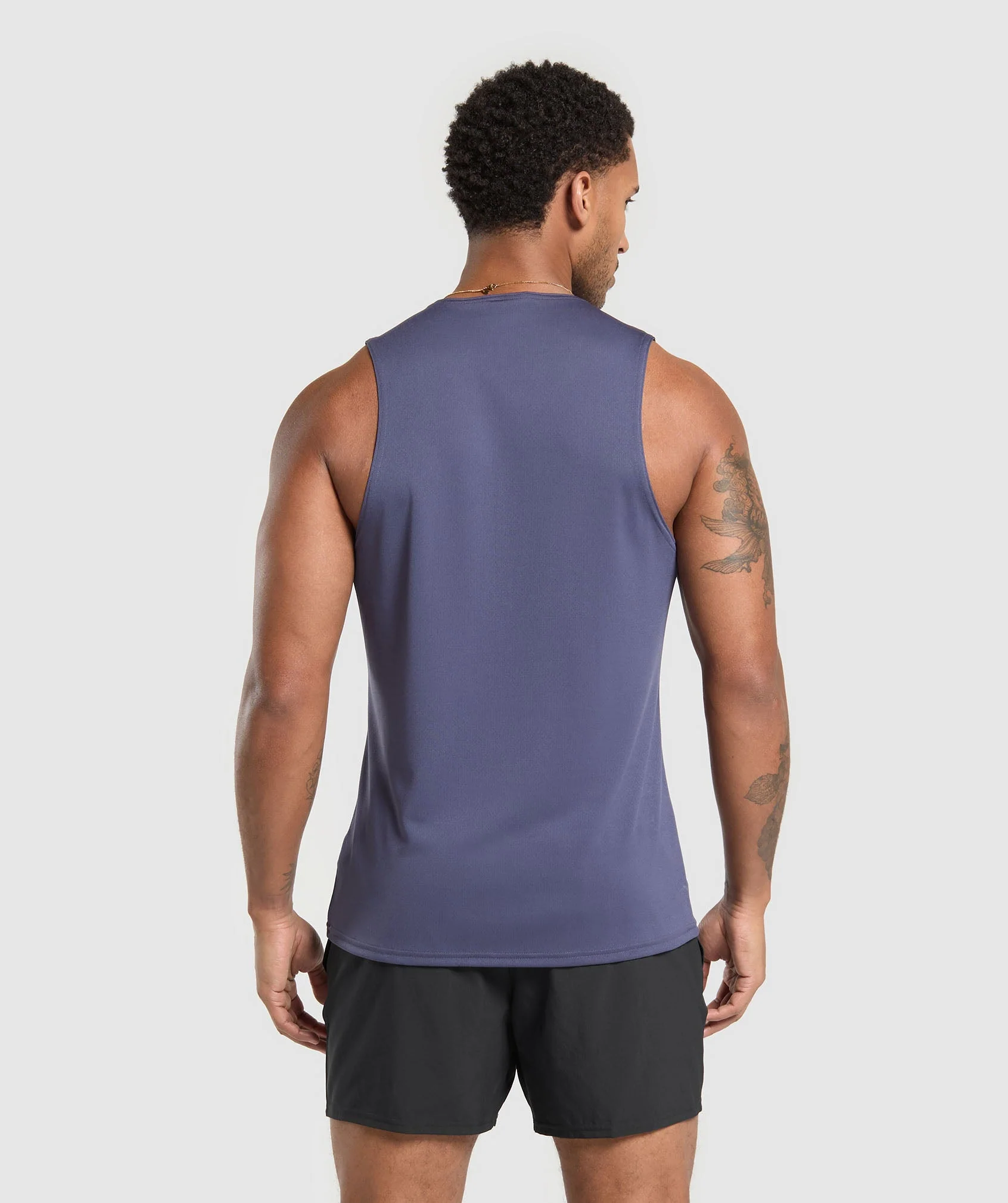 Gymshark Arrival Tank - Weighted Purple - Image 2