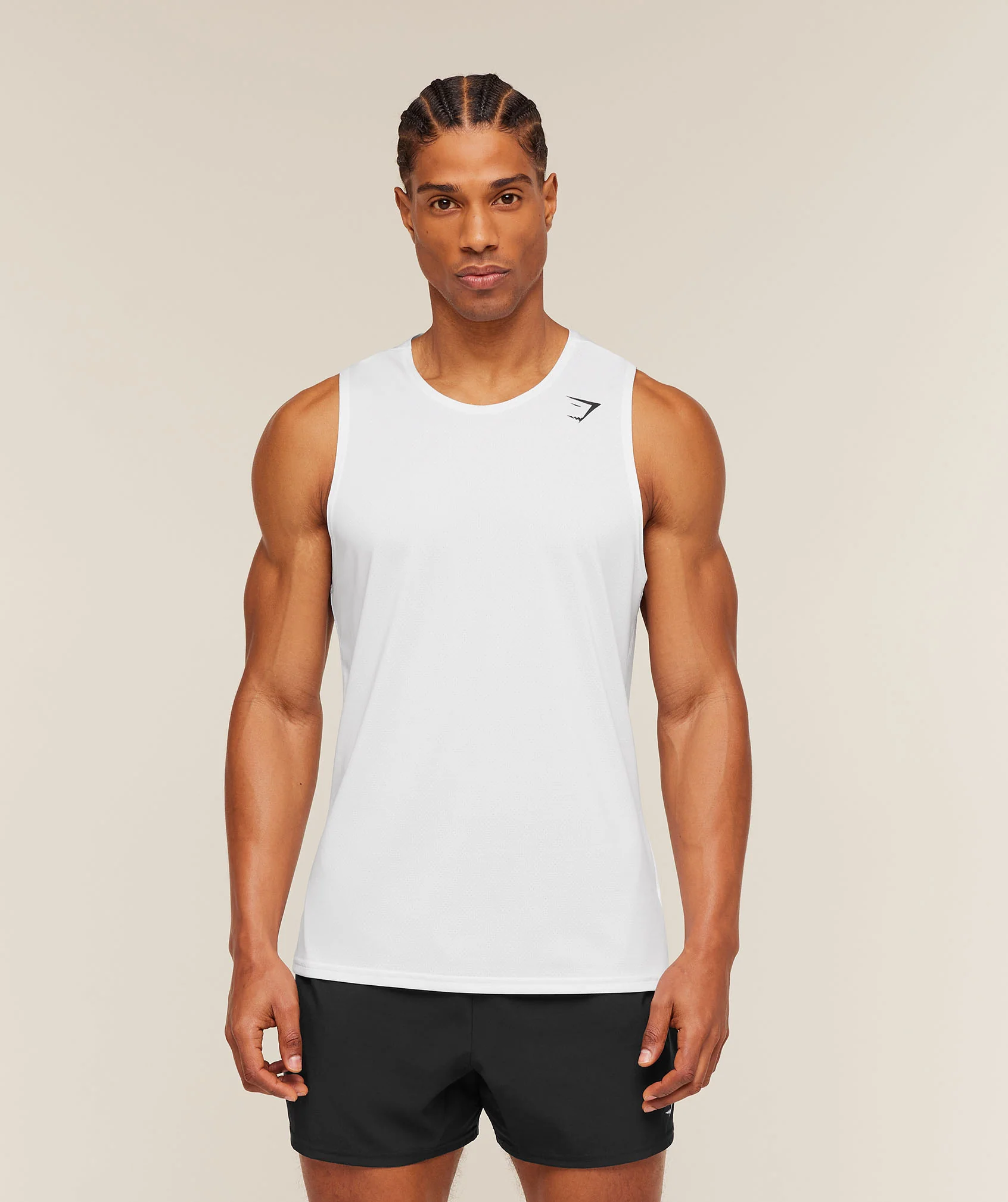 Gymshark Arrival Tank - White - Image 5