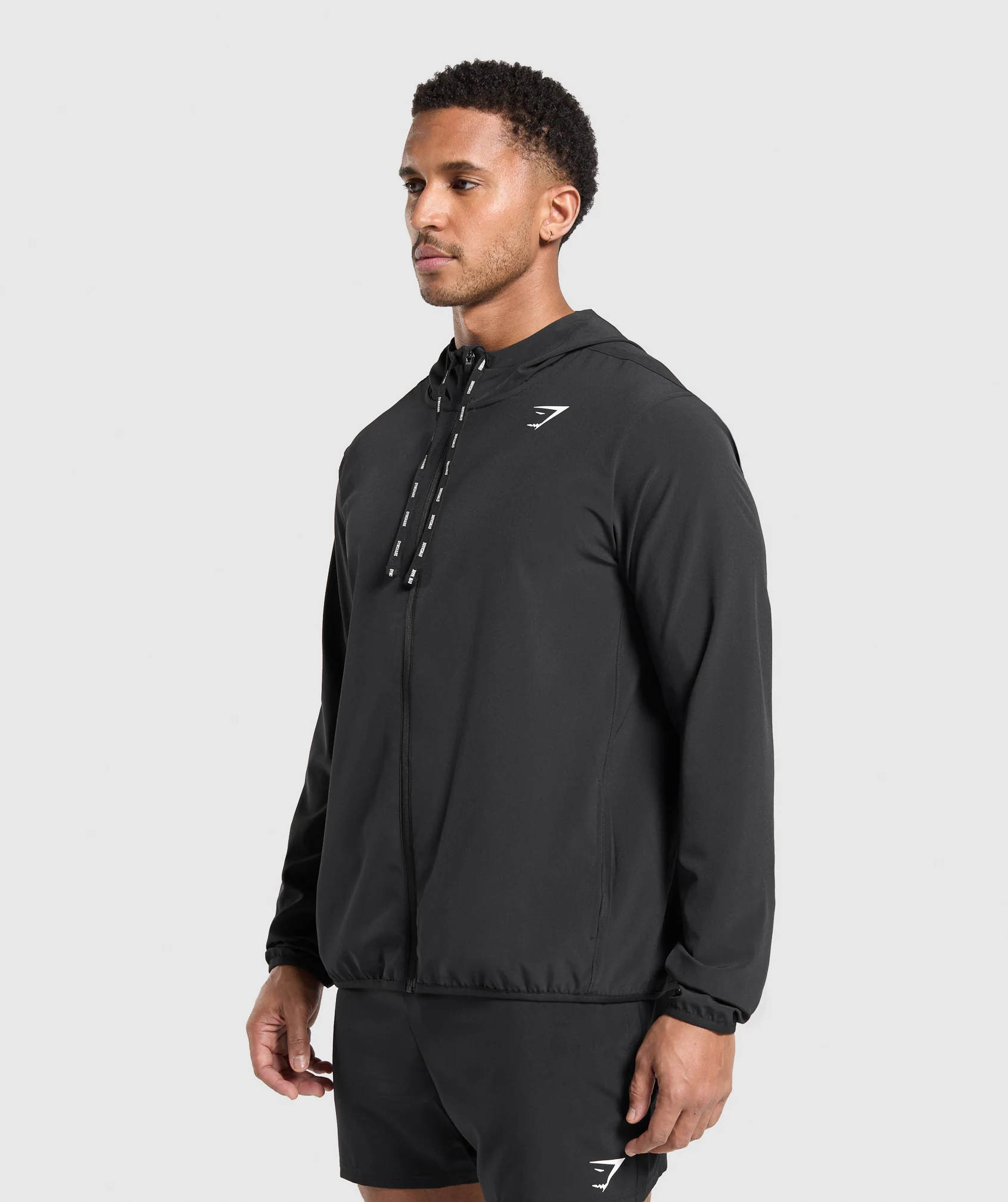 Gymshark Arrival Track Jacket - Black - Image 4