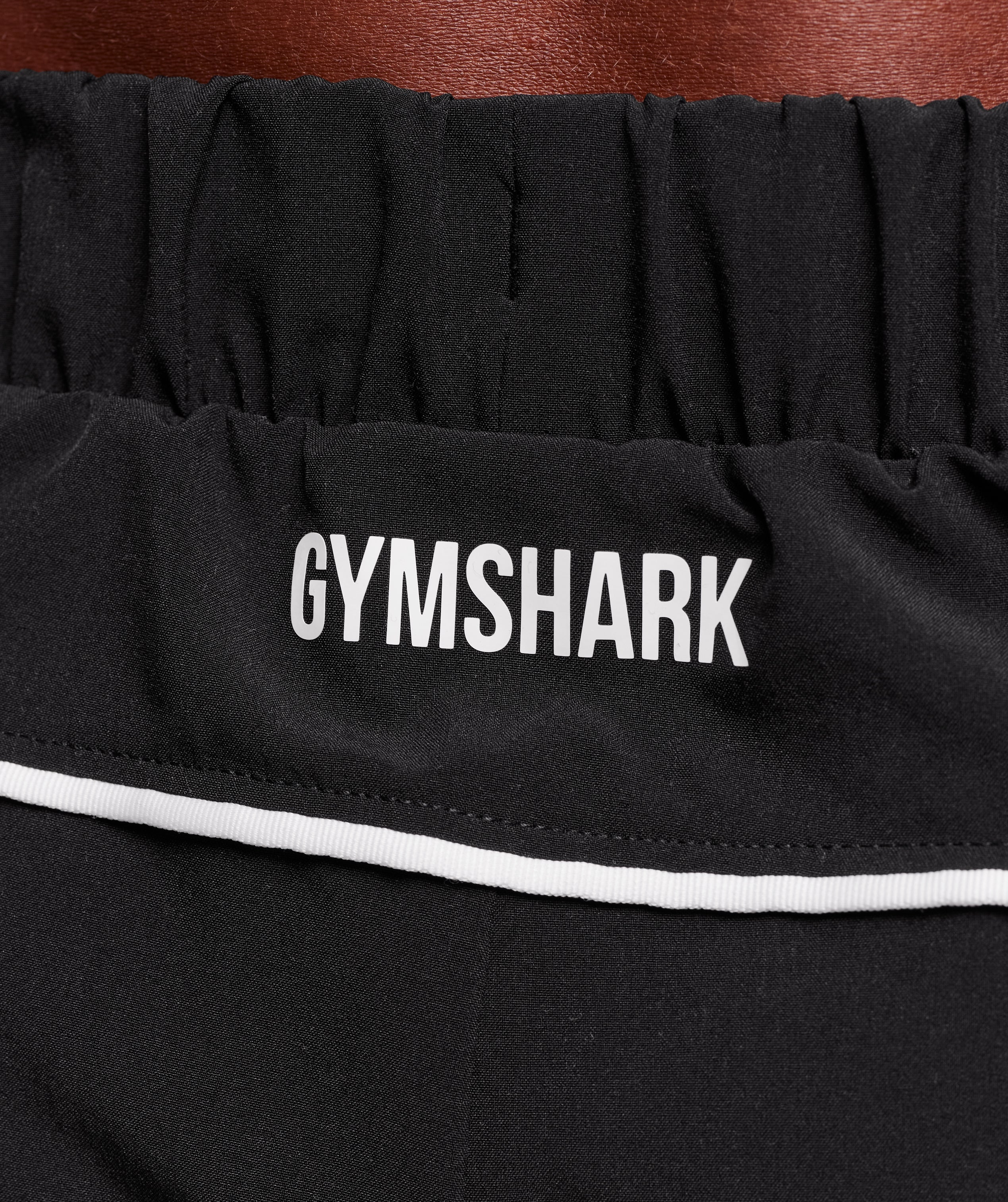 Gymshark Arrival Woven Block Joggers - Black - Image 5