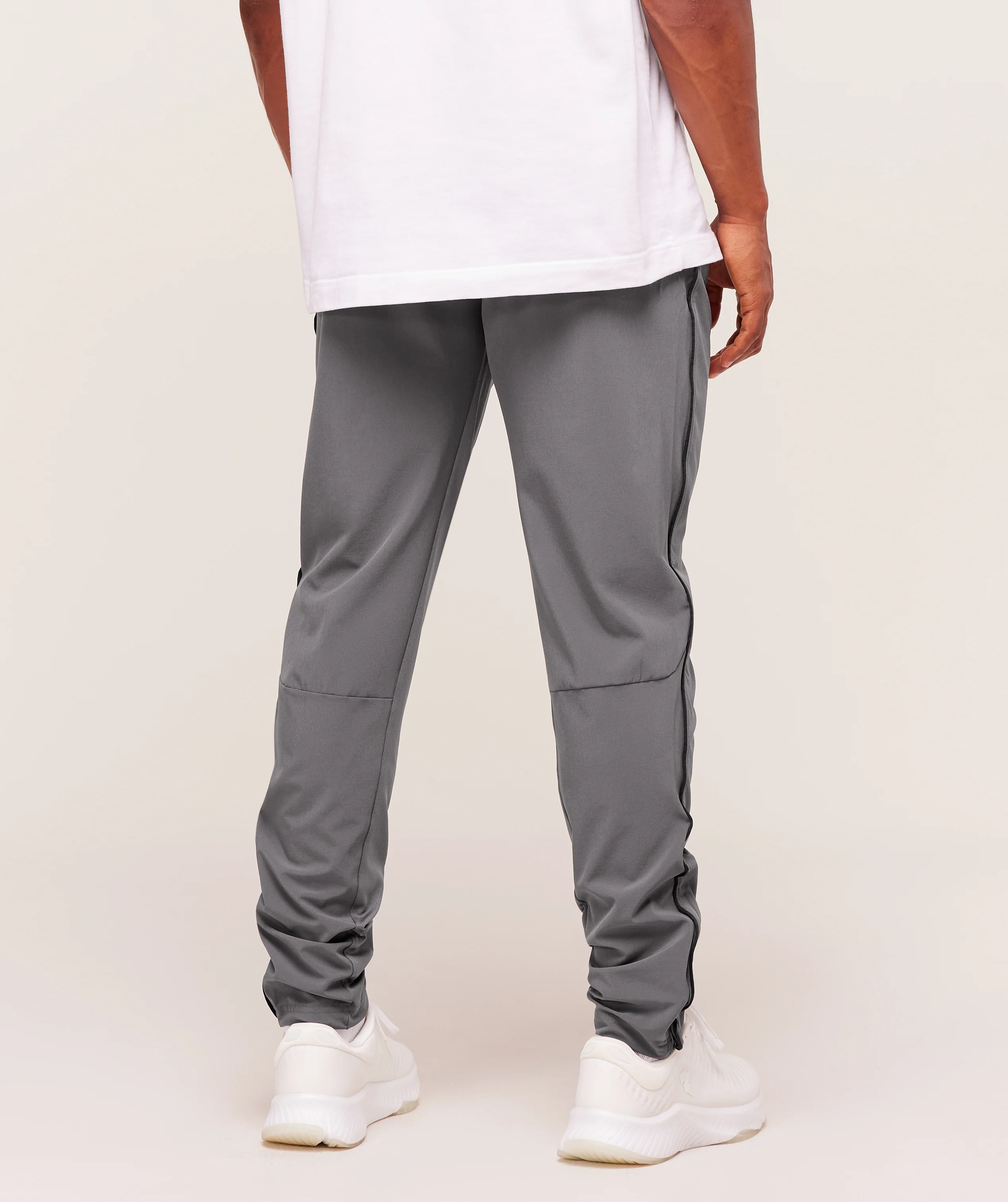 Gymshark Arrival Woven Block Joggers - Dark Grey - Image 2