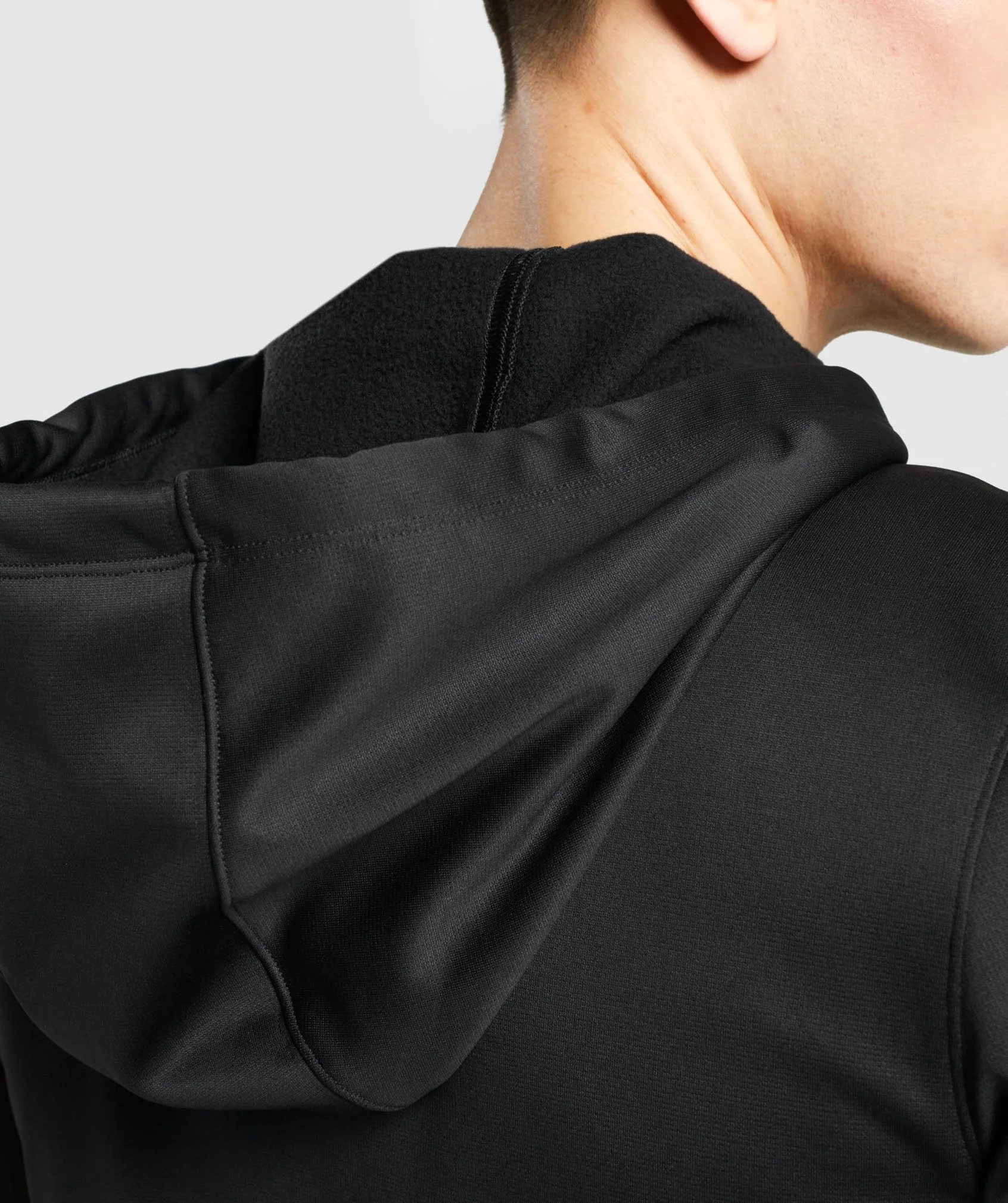 Gymshark Arrival Zip Up Hoodie - Black - Image 6