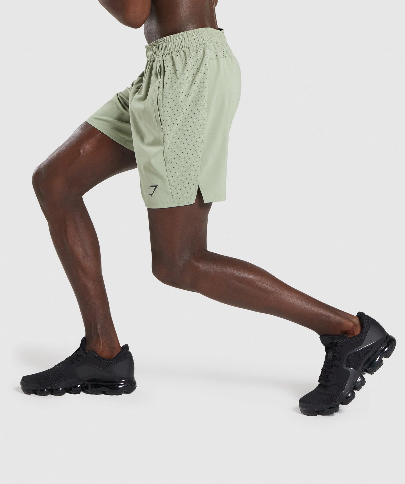 Gymshark Aspect Shorts - Light Green - Image 3