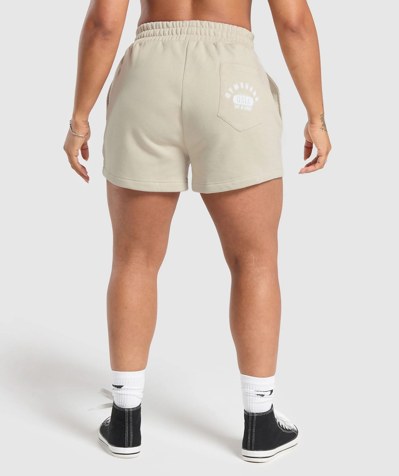 Gymshark Ath Dept Shorts - Pebble Grey - Image 2