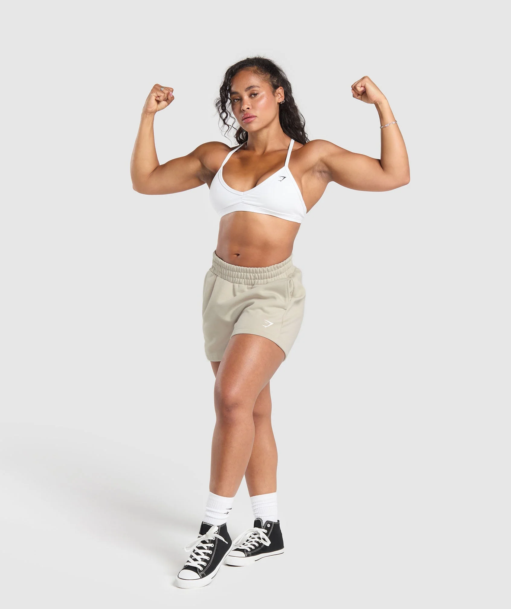 Gymshark Ath Dept Shorts - Pebble Grey - Image 4