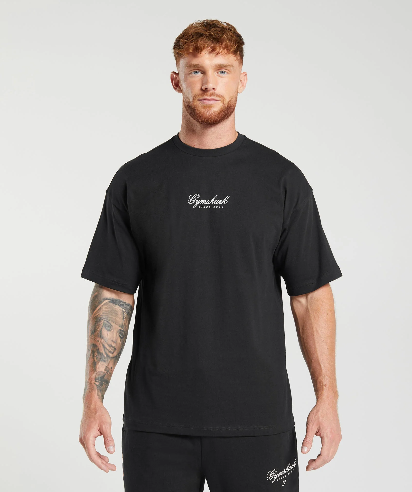Gymshark Athletic Department T-Shirt - Black - Image 2
