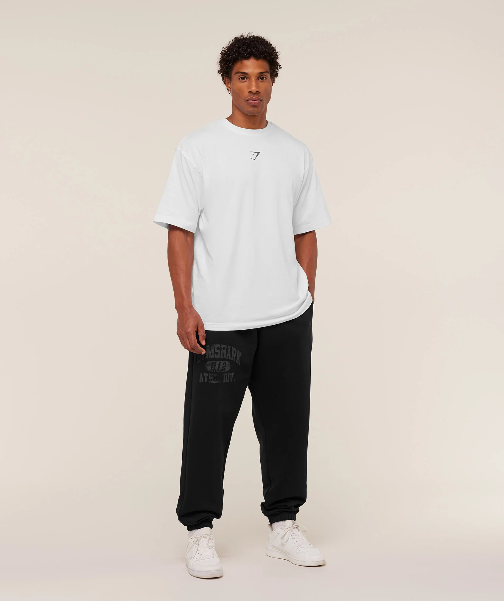Gymshark Athletic Division Graphic Joggers - GS Black - Image 4