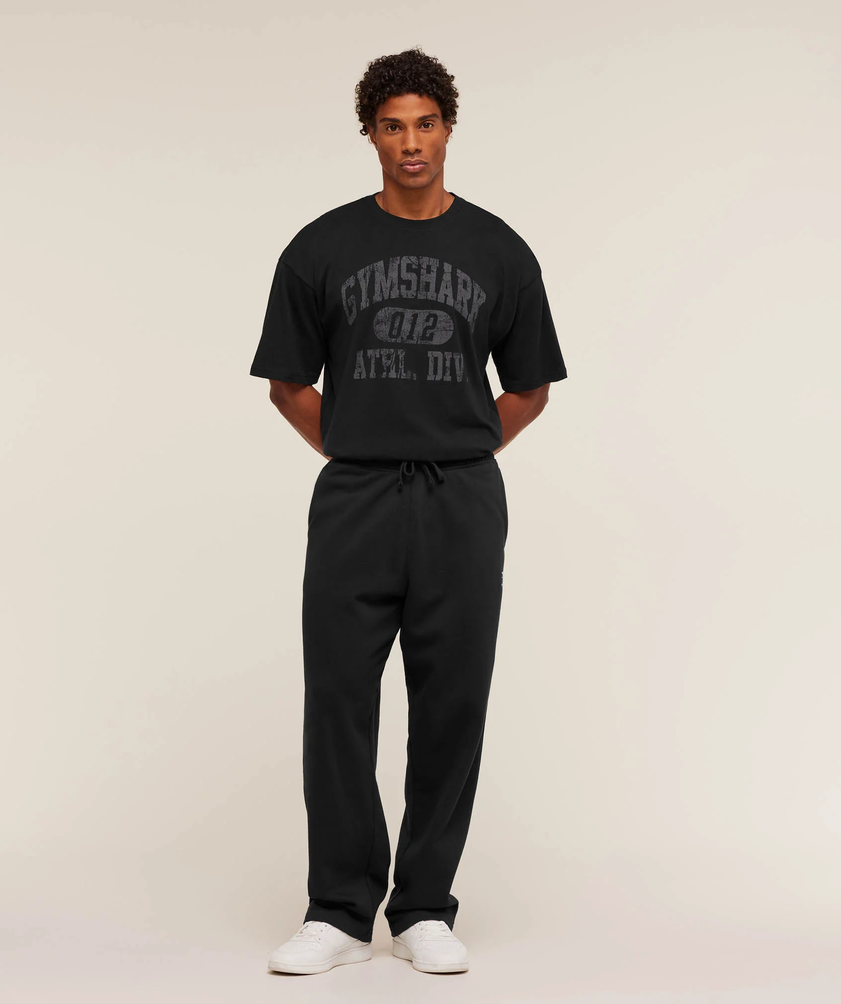 Gymshark Athletic Division Graphic T-Shirt - GS Black - Image 4