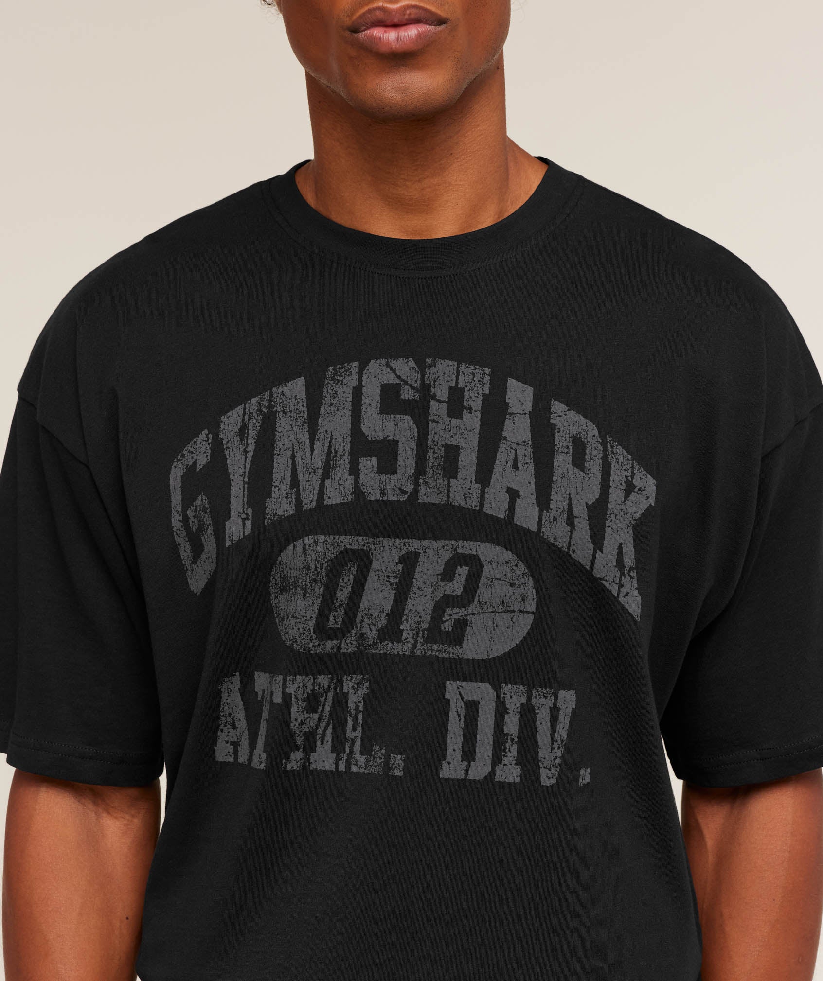 Gymshark Athletic Division Graphic T-Shirt - GS Black - Image 5