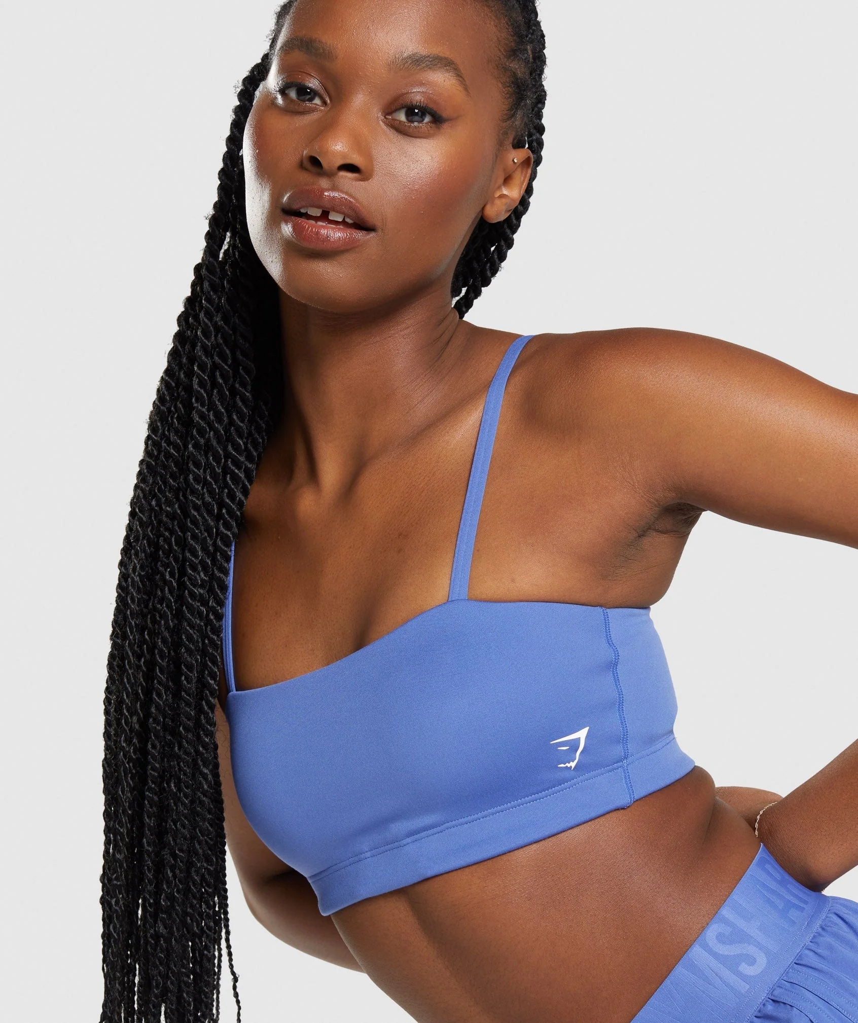Gymshark Bandeau Sports Bra - Court Blue - Image 5