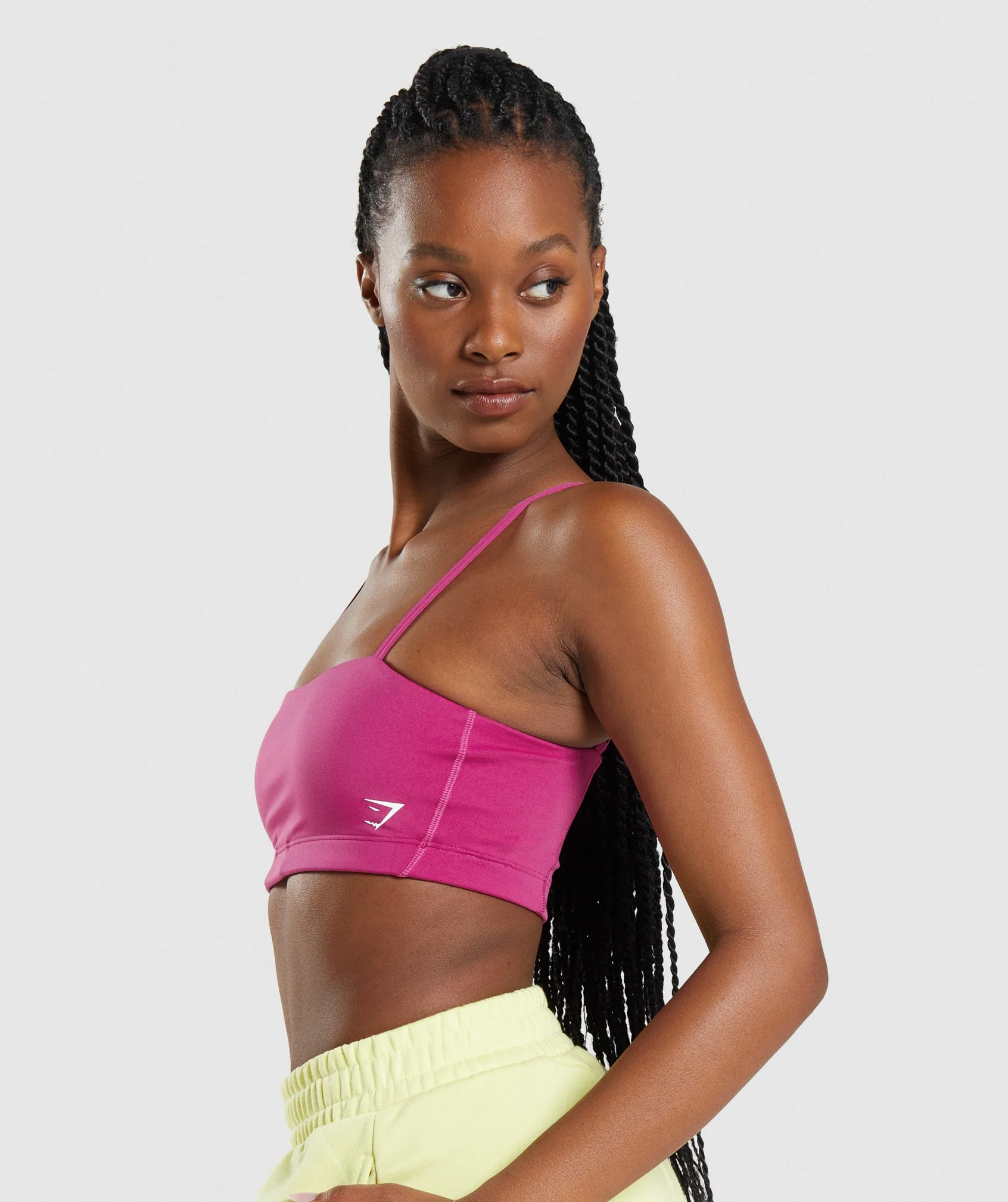 Gymshark Bandeau Sports Bra - Dragon Pink - Image 3