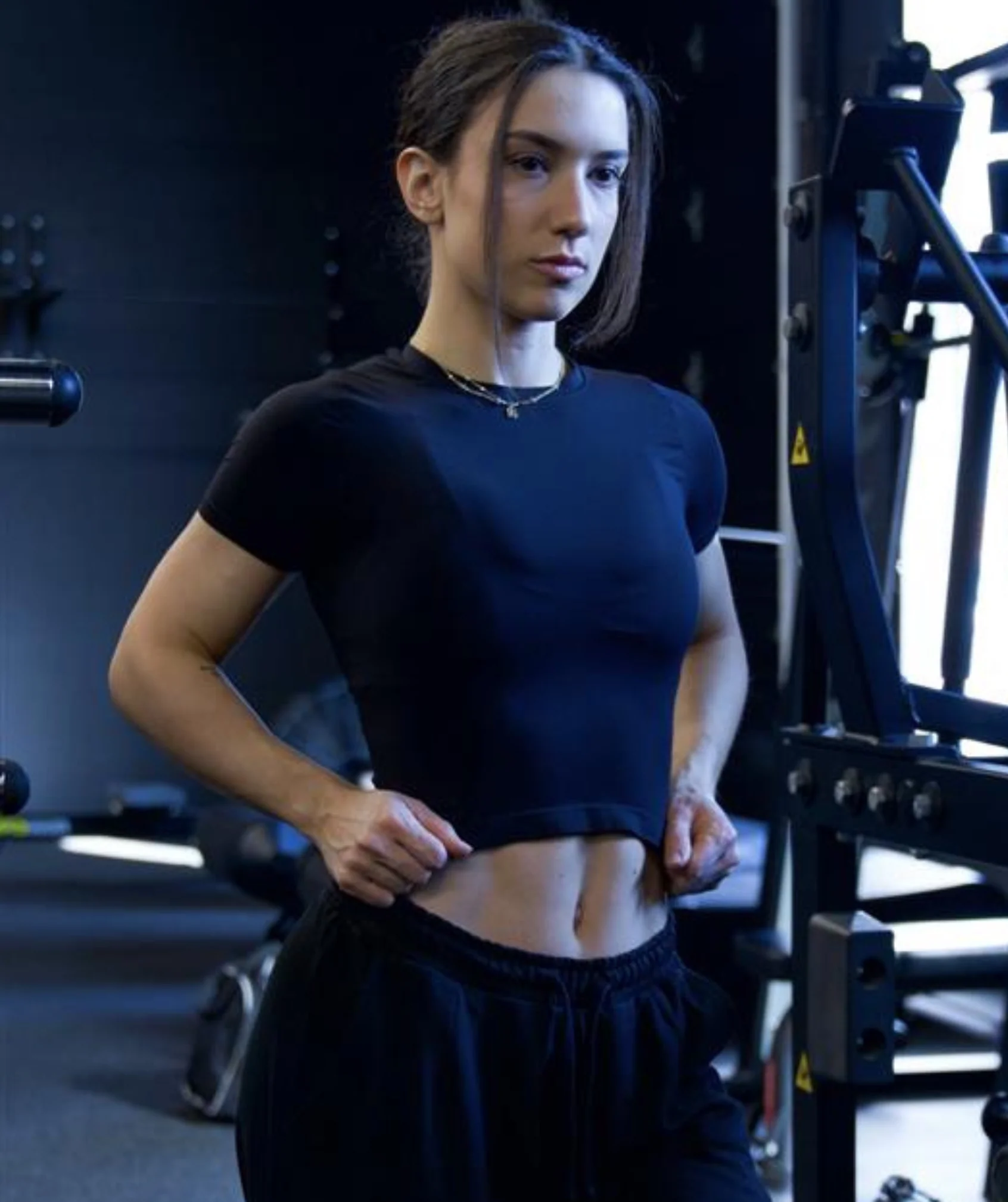 Gymshark FeatherForm Short Sleeve T-Shirt - Black - Image 8
