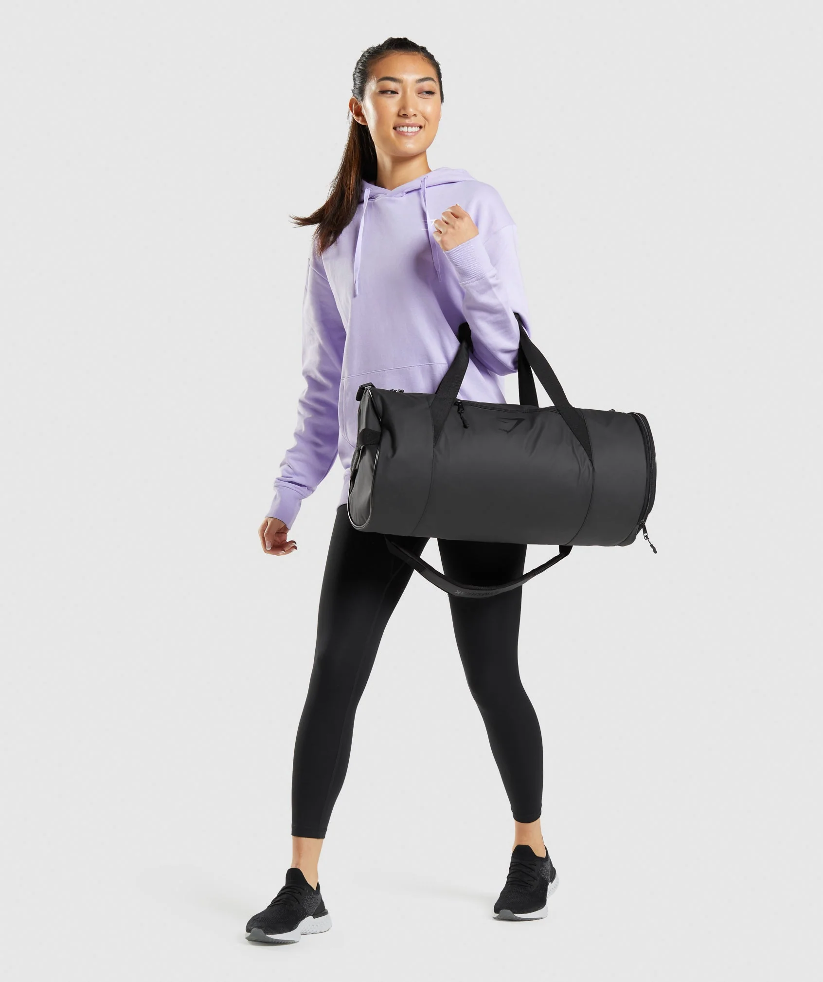 Gymshark Barrel Bag - Black - Image 2