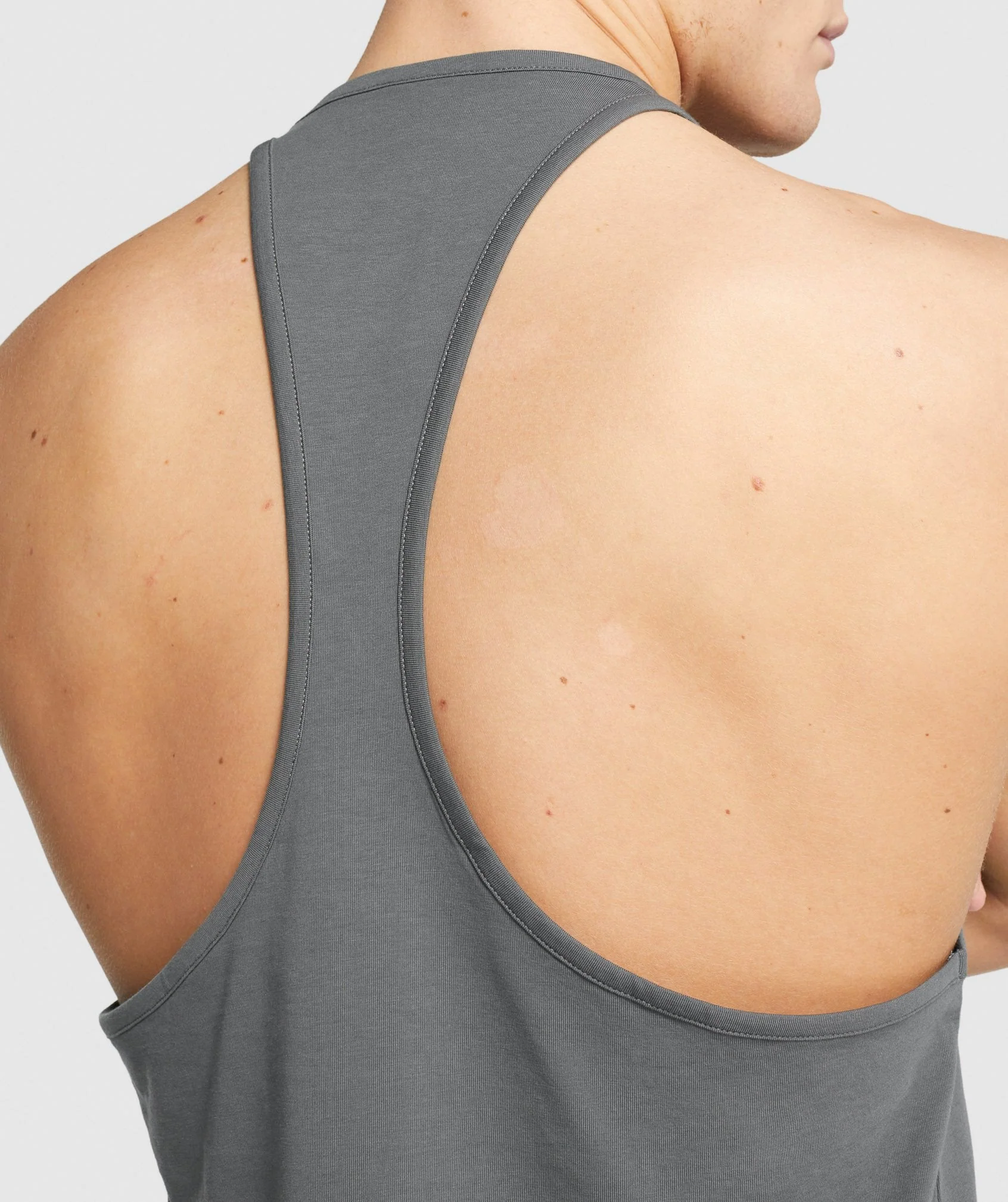 Gymshark Block Infill Stringer - Charcoal - Image 6