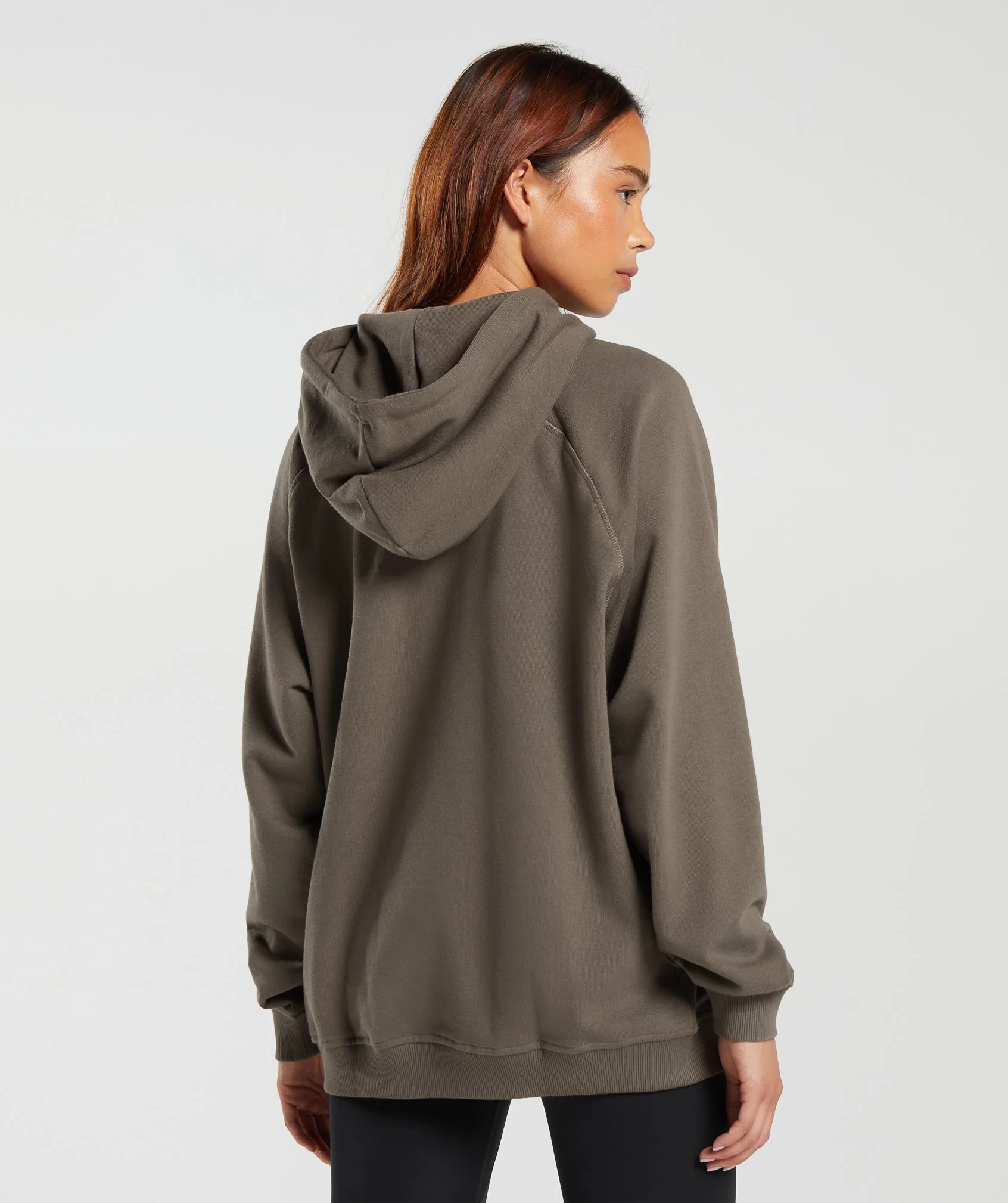 Gymshark Block Oversized Hoodie - Camo Brown - Image 2