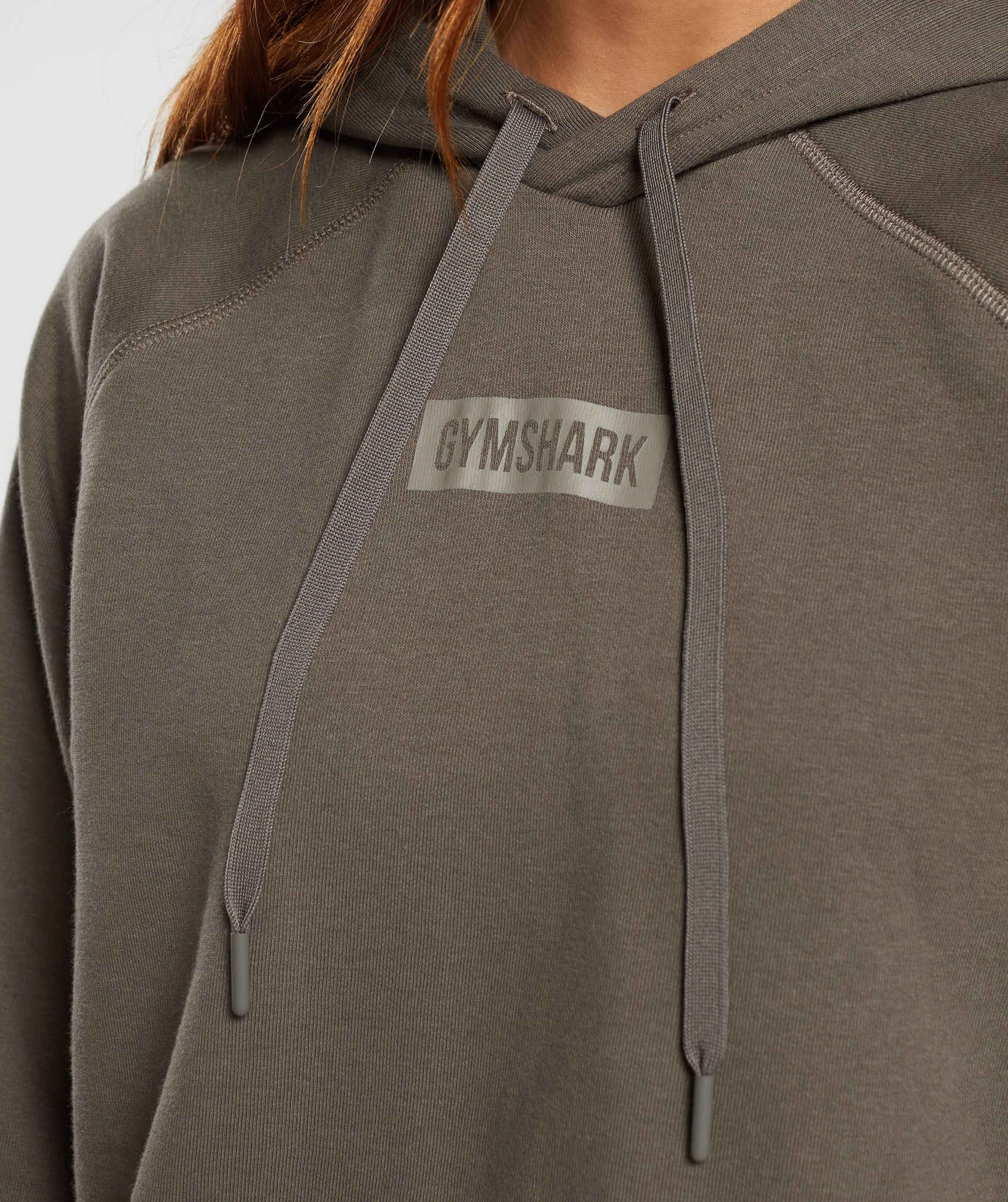 Gymshark Block Oversized Hoodie - Camo Brown - Image 4