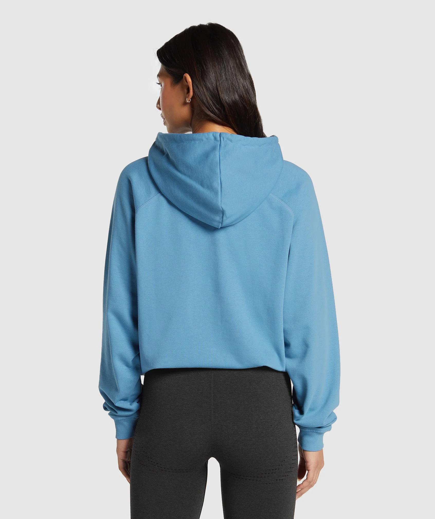 Gymshark Block Oversized Hoodie - Classic Blue - Image 2