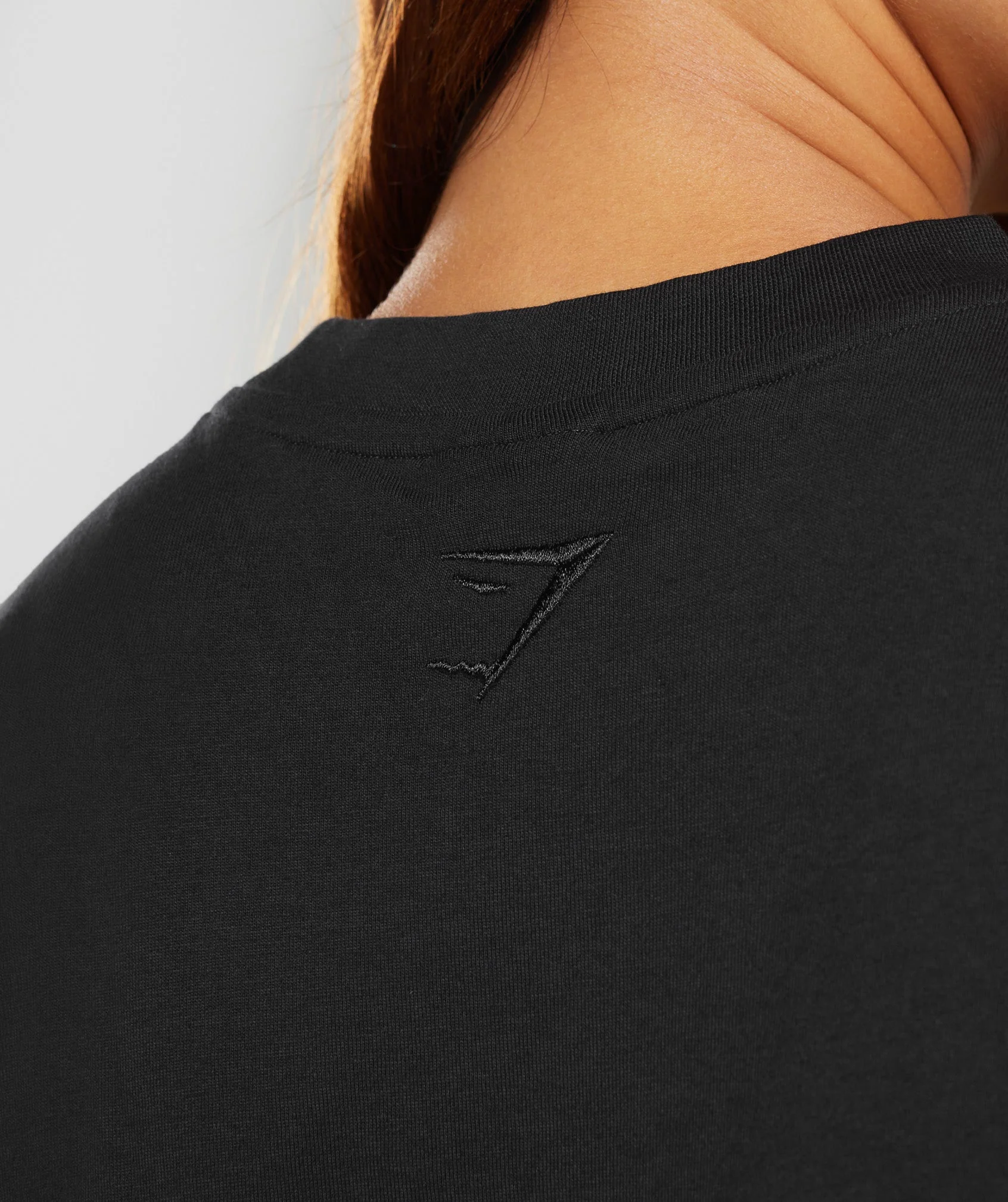 Gymshark Block Oversized T-Shirt - Black - Image 5