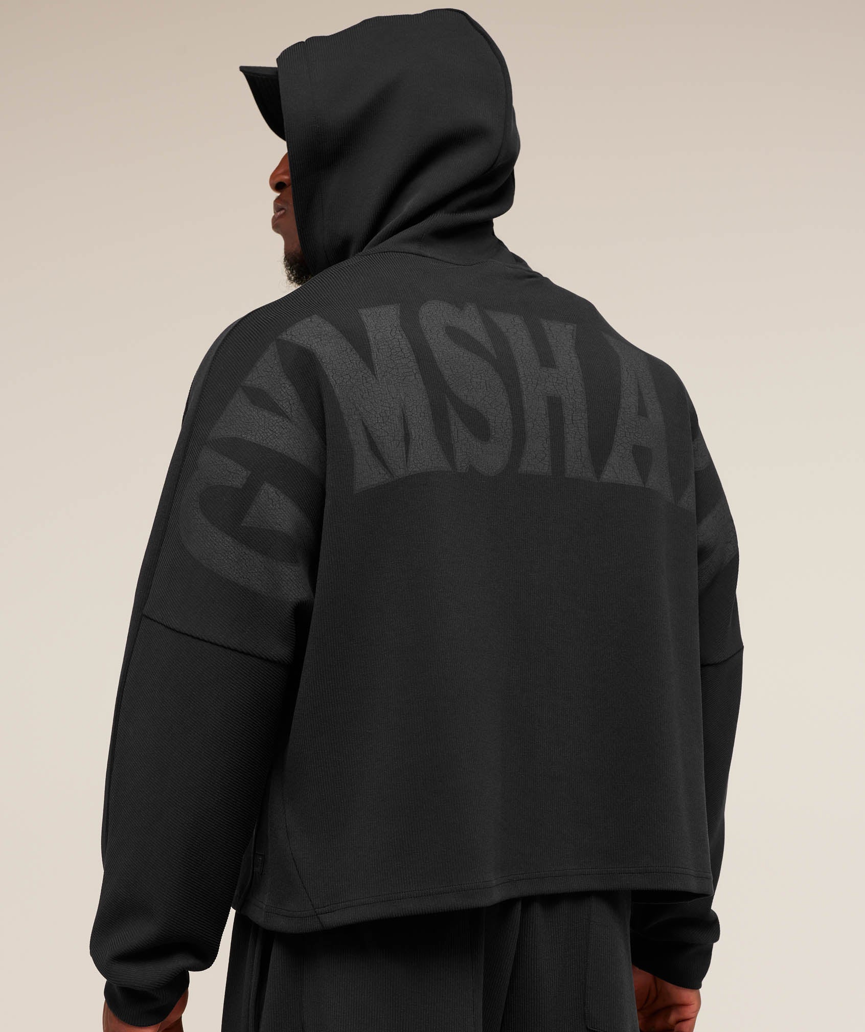 Gymshark Bodybuilding Zip Up Hoodie - GS Black - Image 4