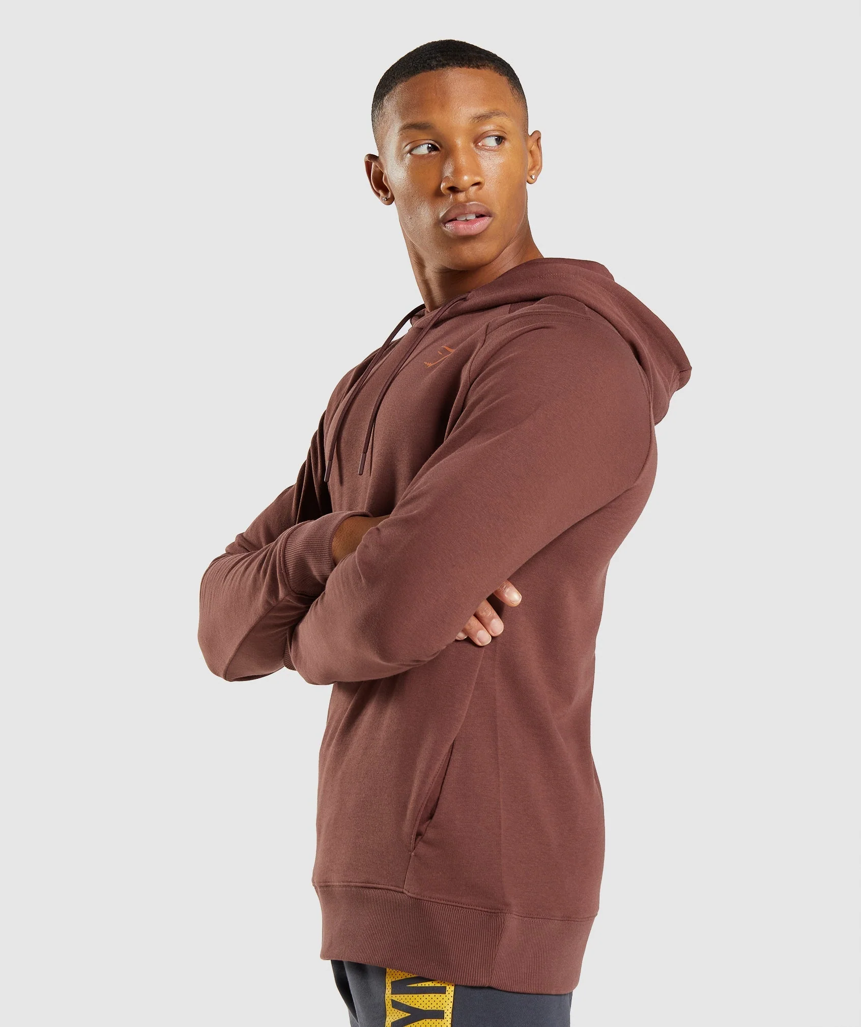 Gymshark Bold Hoodie - Cherry Brown - Image 3