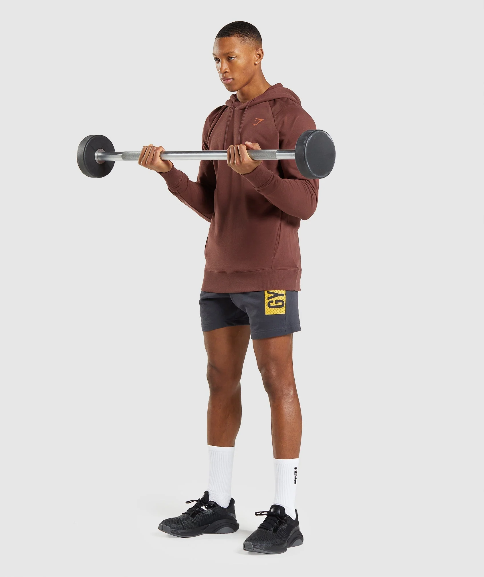 Gymshark Bold Hoodie - Cherry Brown - Image 4