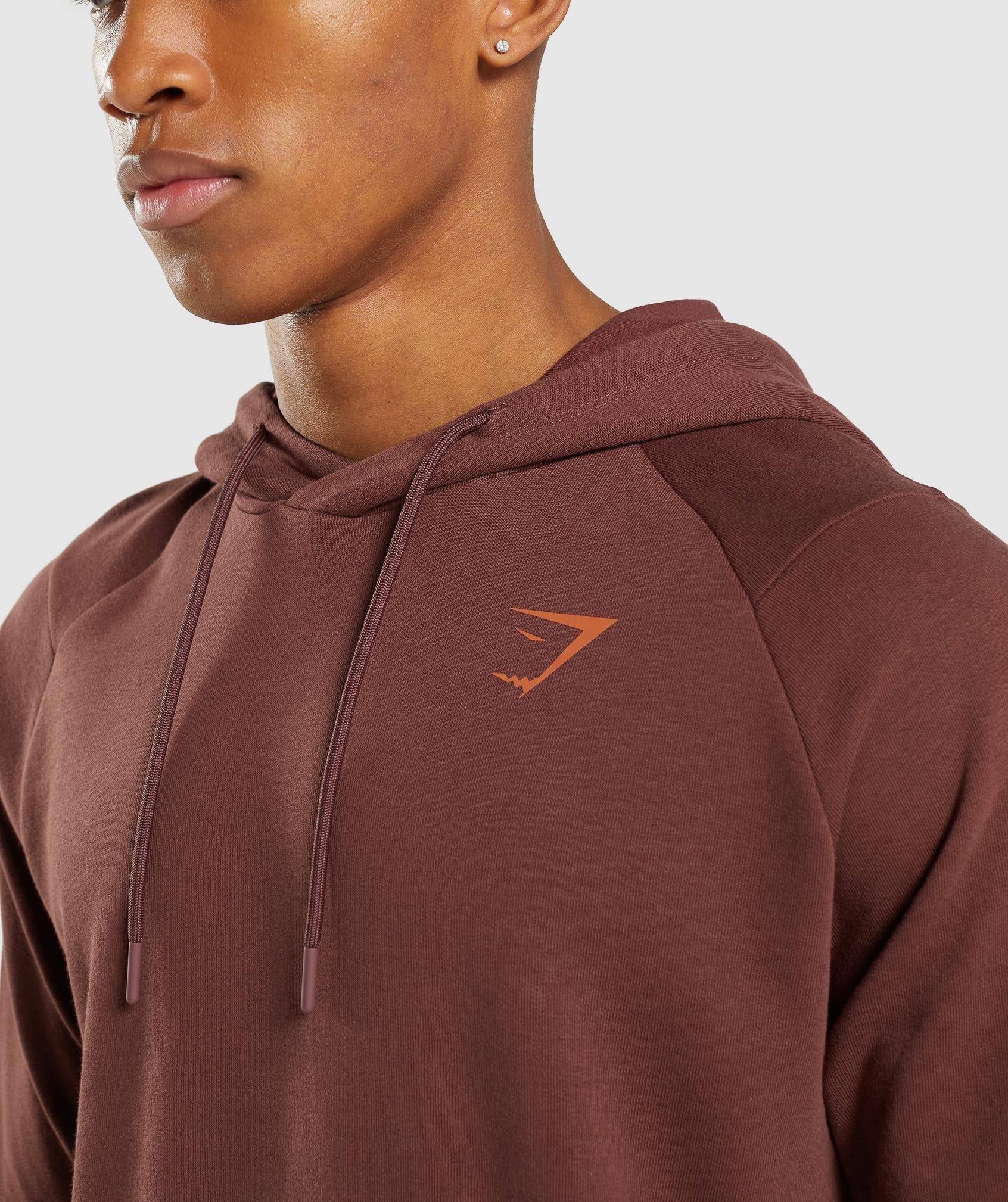 Gymshark Bold Hoodie - Cherry Brown - Image 5