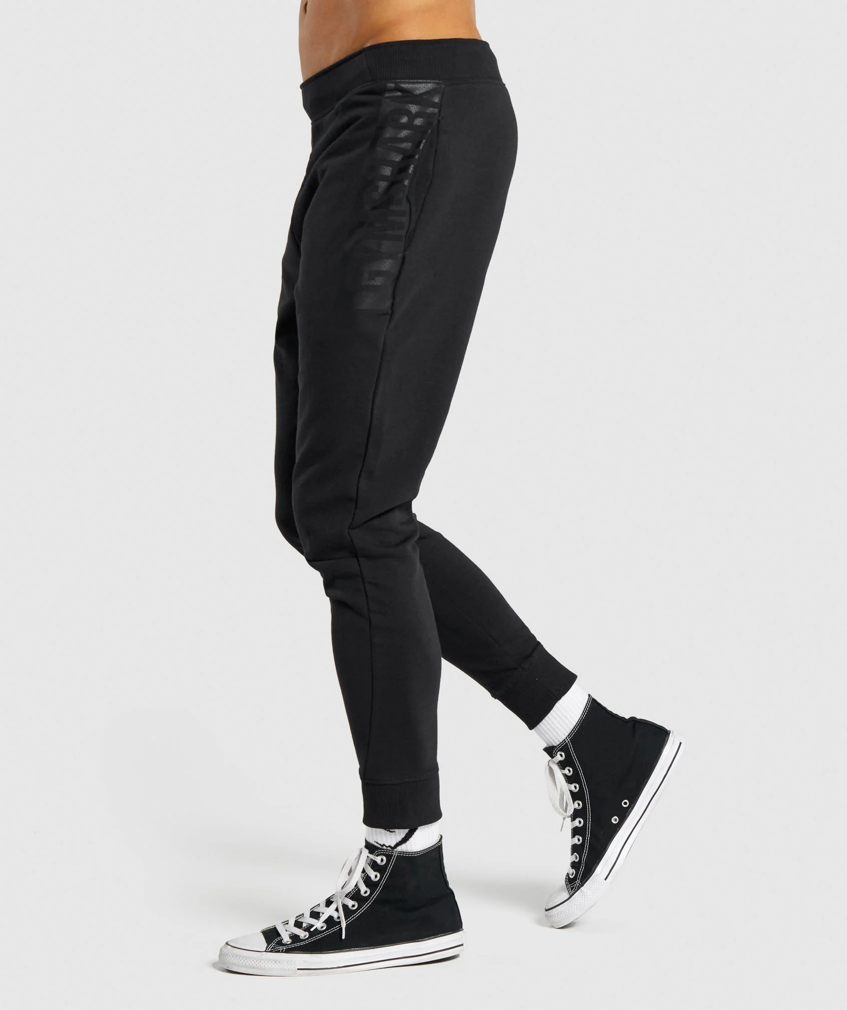 Gymshark Bold Joggers - Black - Image 3