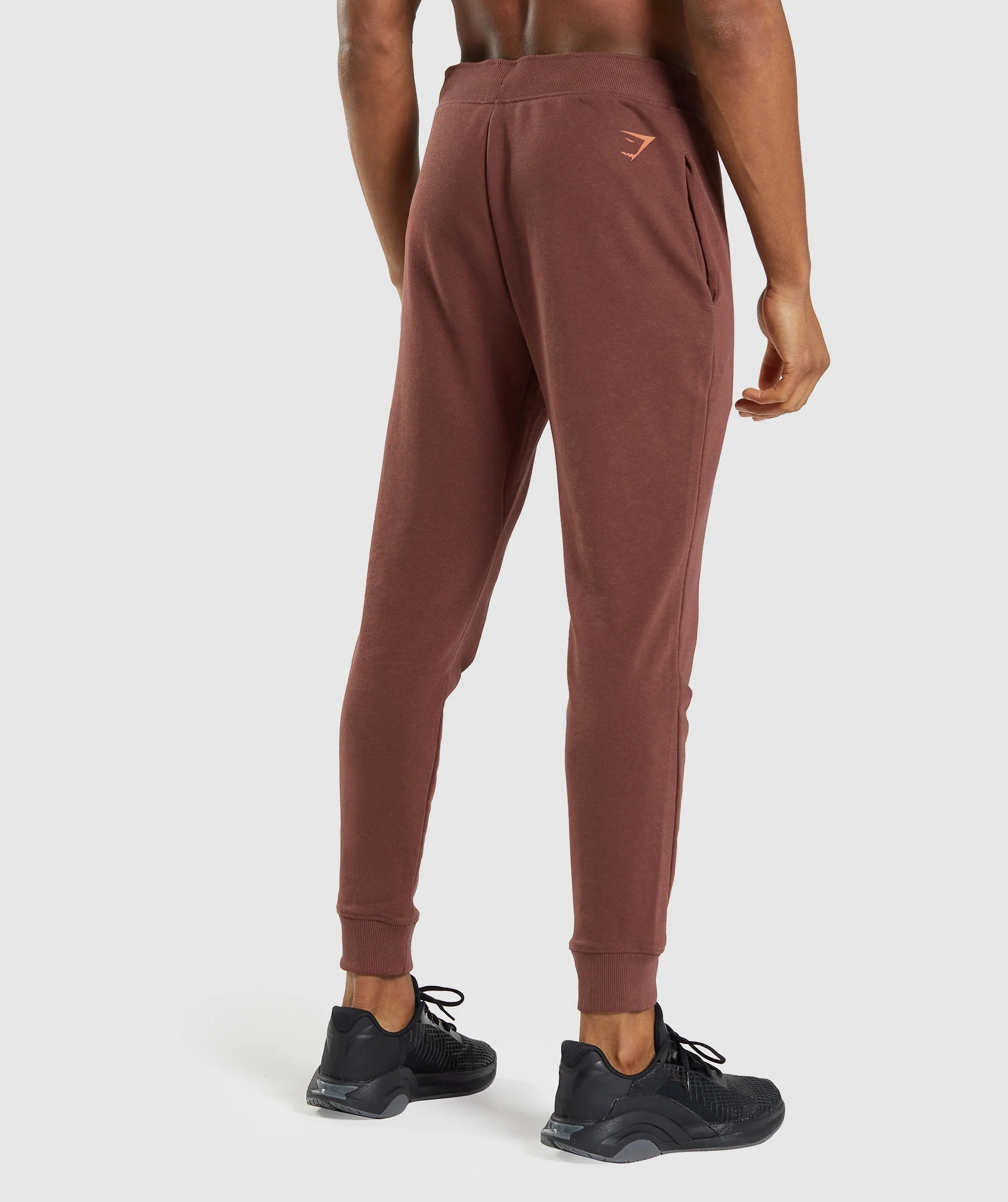 Gymshark Bold Joggers - Cherry Brown - Image 2