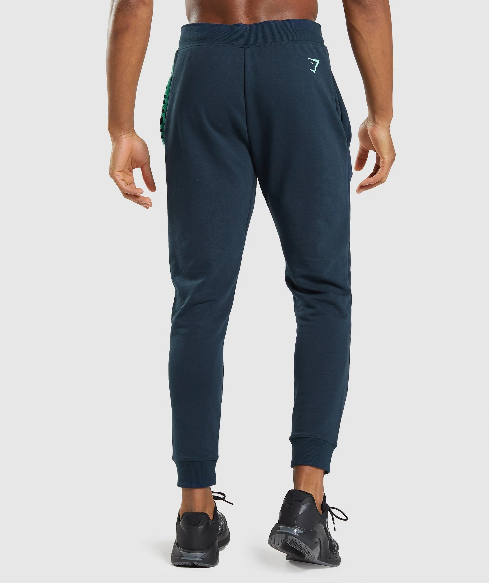 Gymshark Bold Joggers - Navy - Image 2
