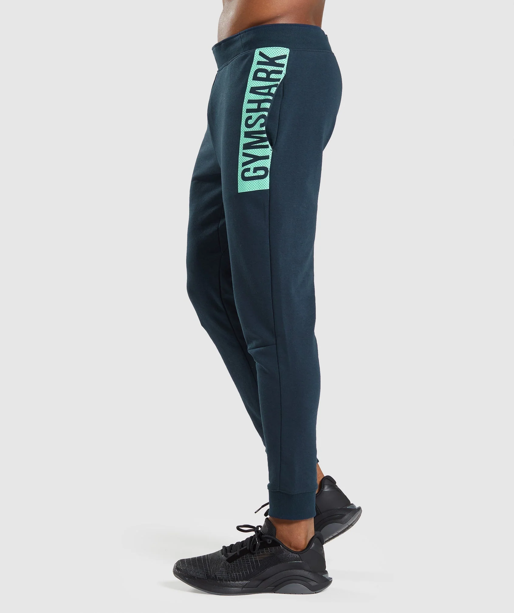 Gymshark Bold Joggers - Navy - Image 3