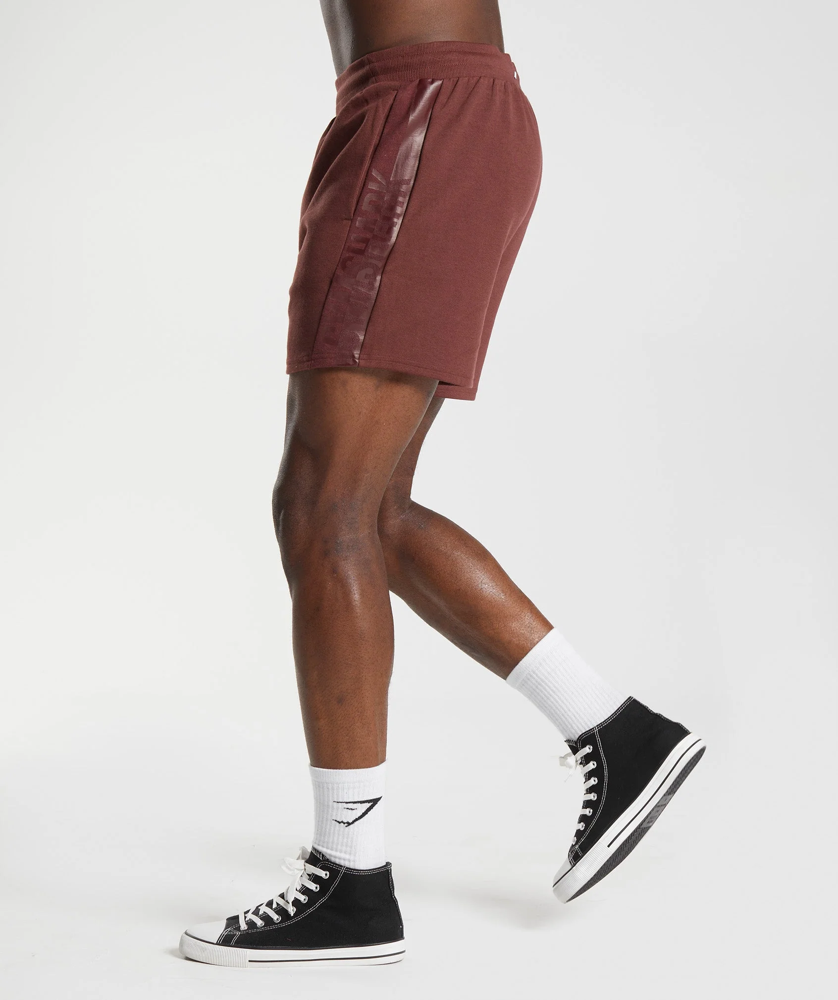 Gymshark Bold React 5" Shorts - Cherry Brown - Image 3