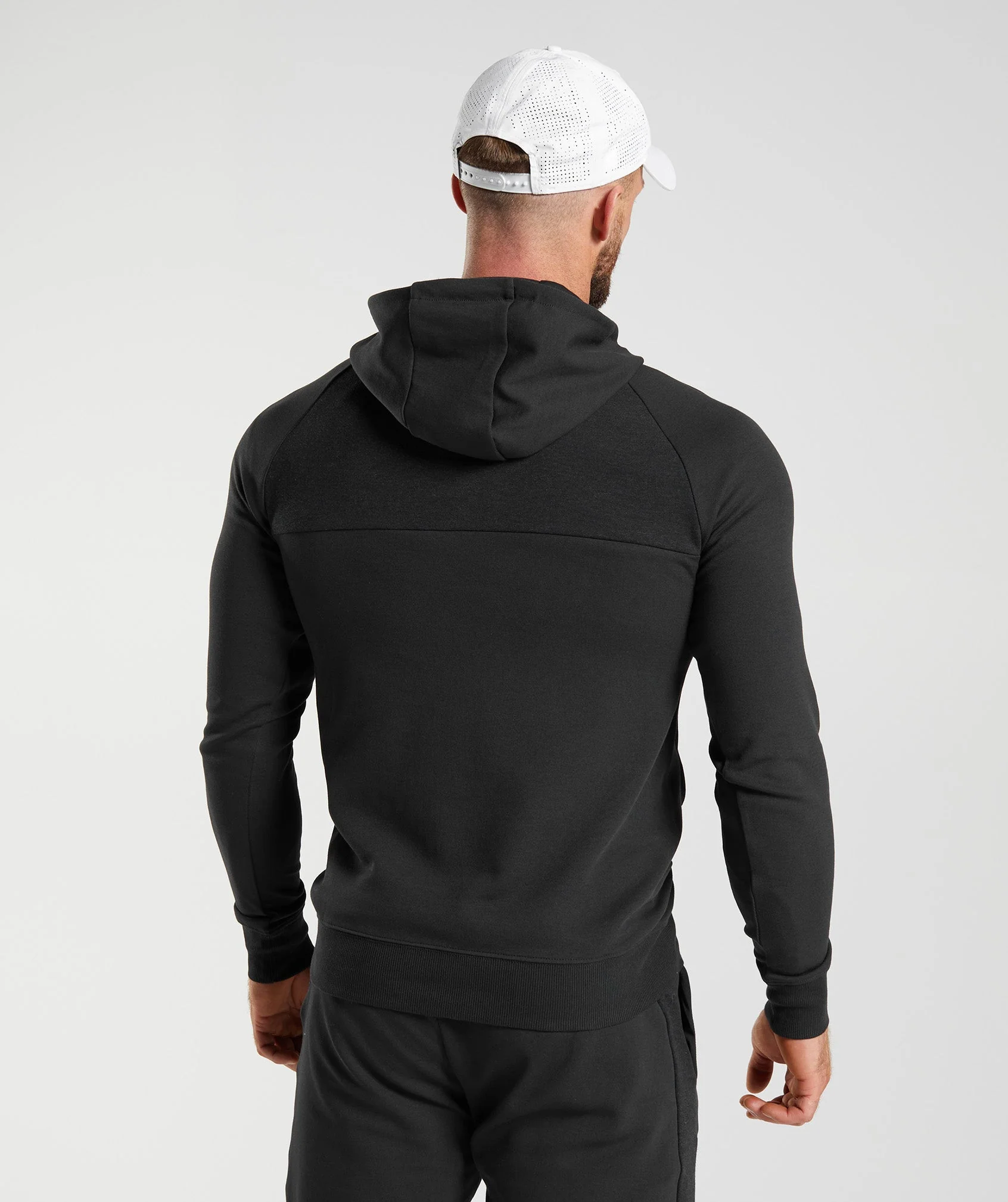 Gymshark Bold React Hoodie - Black - Image 2