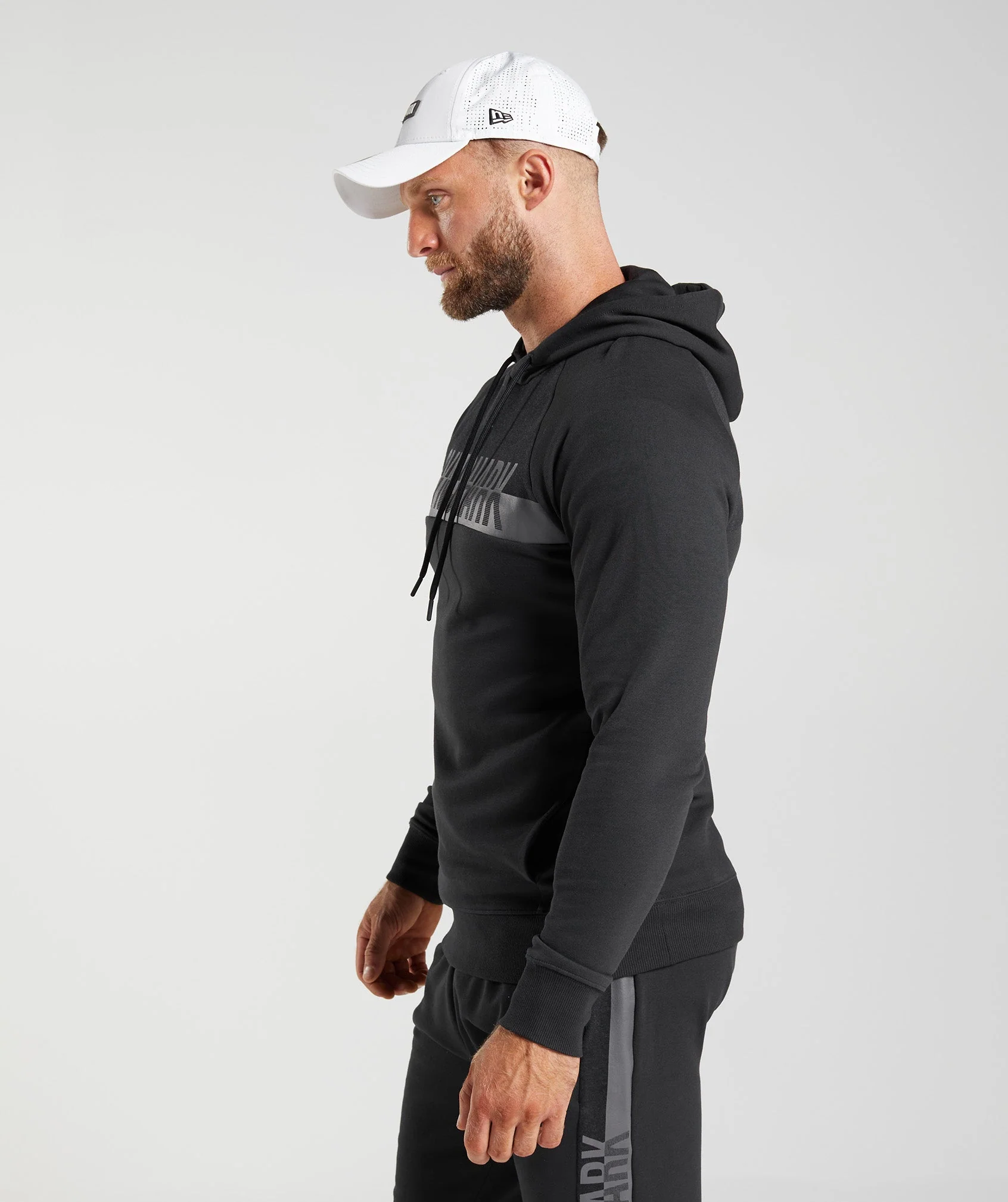 Gymshark Bold React Hoodie - Black - Image 3