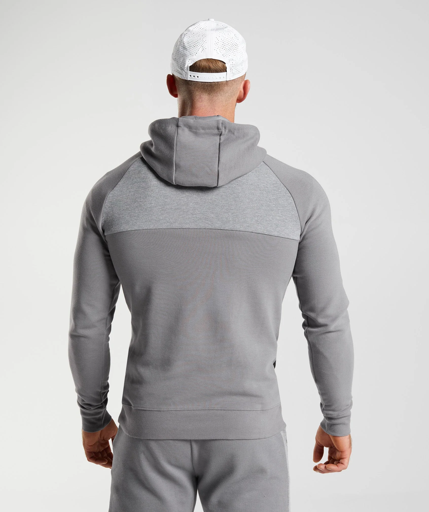 Gymshark Bold React Hoodie - Coin Grey - Image 2