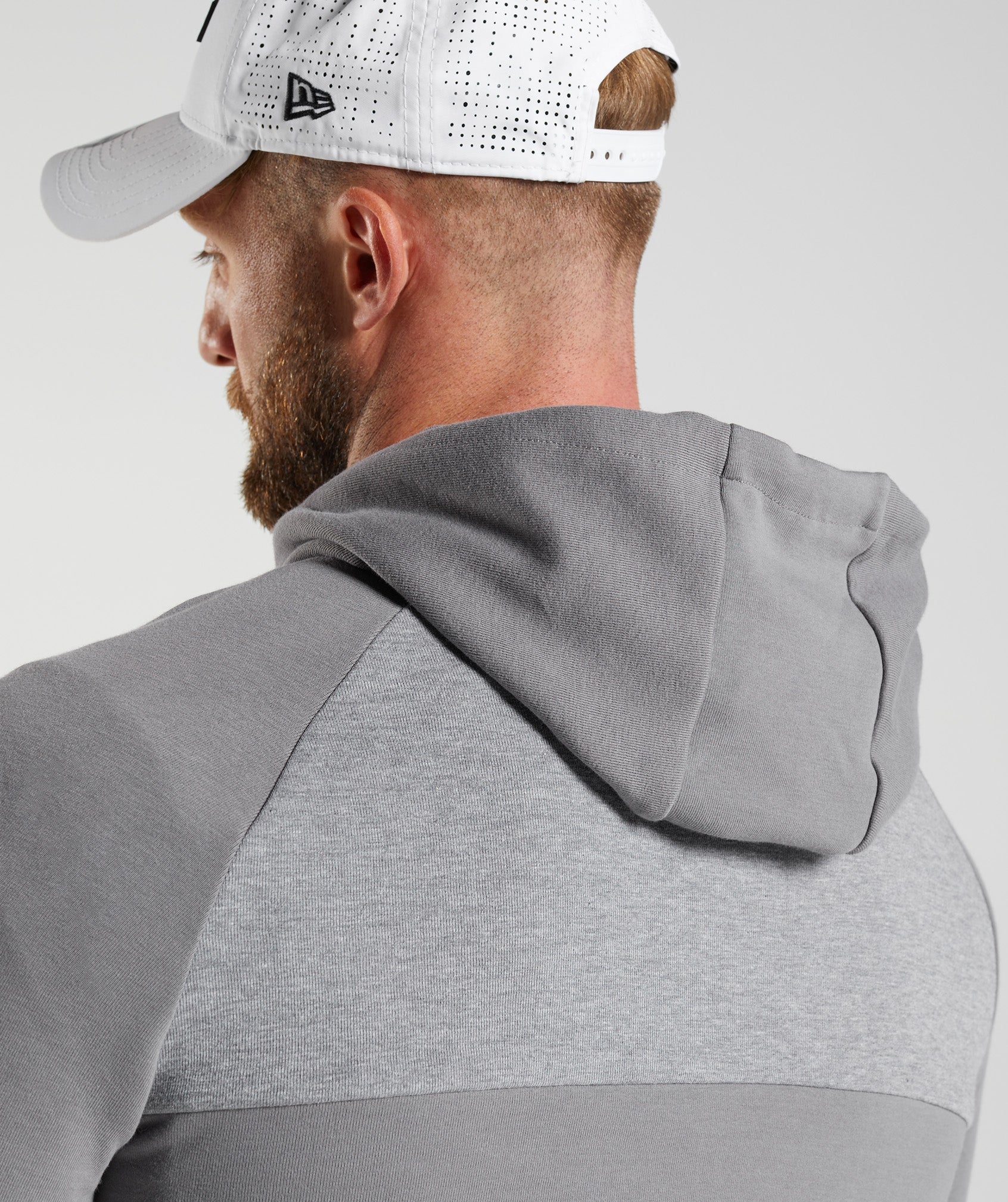 Gymshark Bold React Hoodie - Coin Grey - Image 5