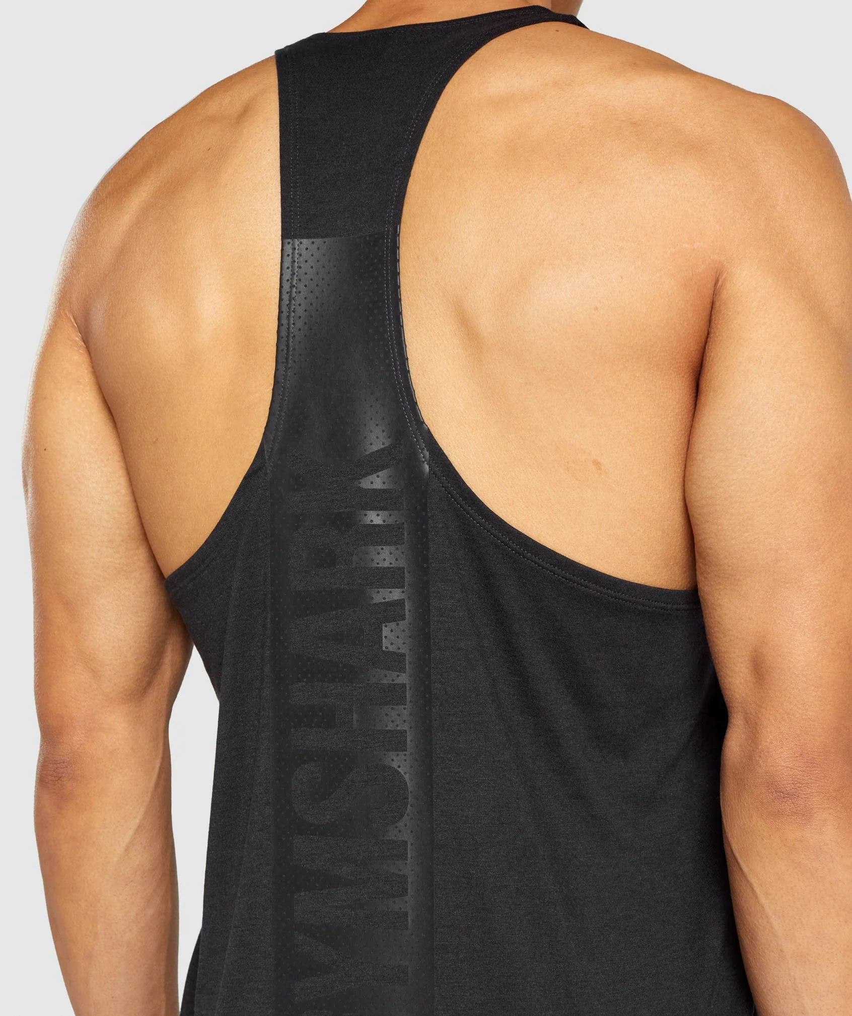 Gymshark Bold Stringer - Black - Image 5
